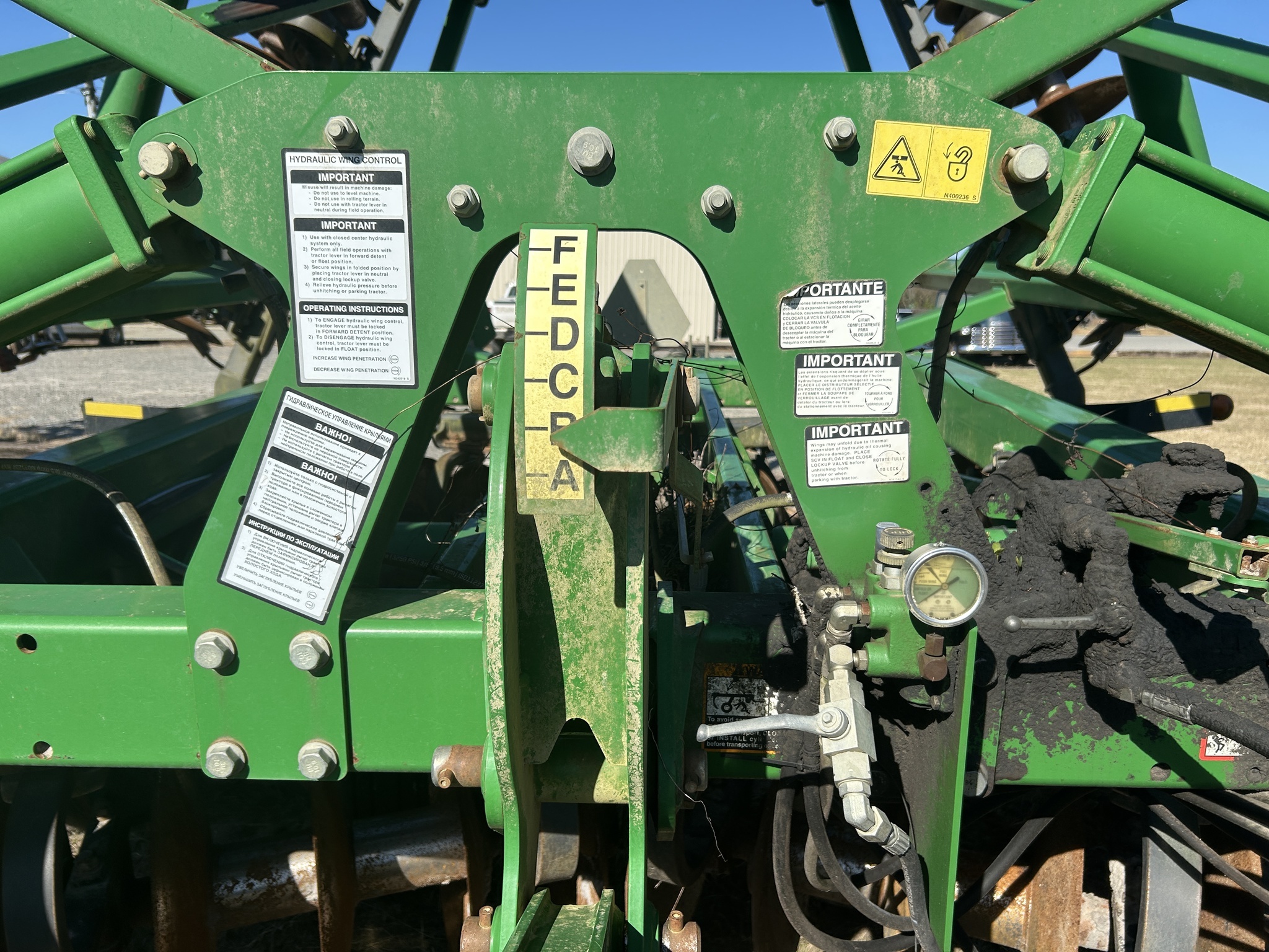 2015 John Deere 2620 Disk