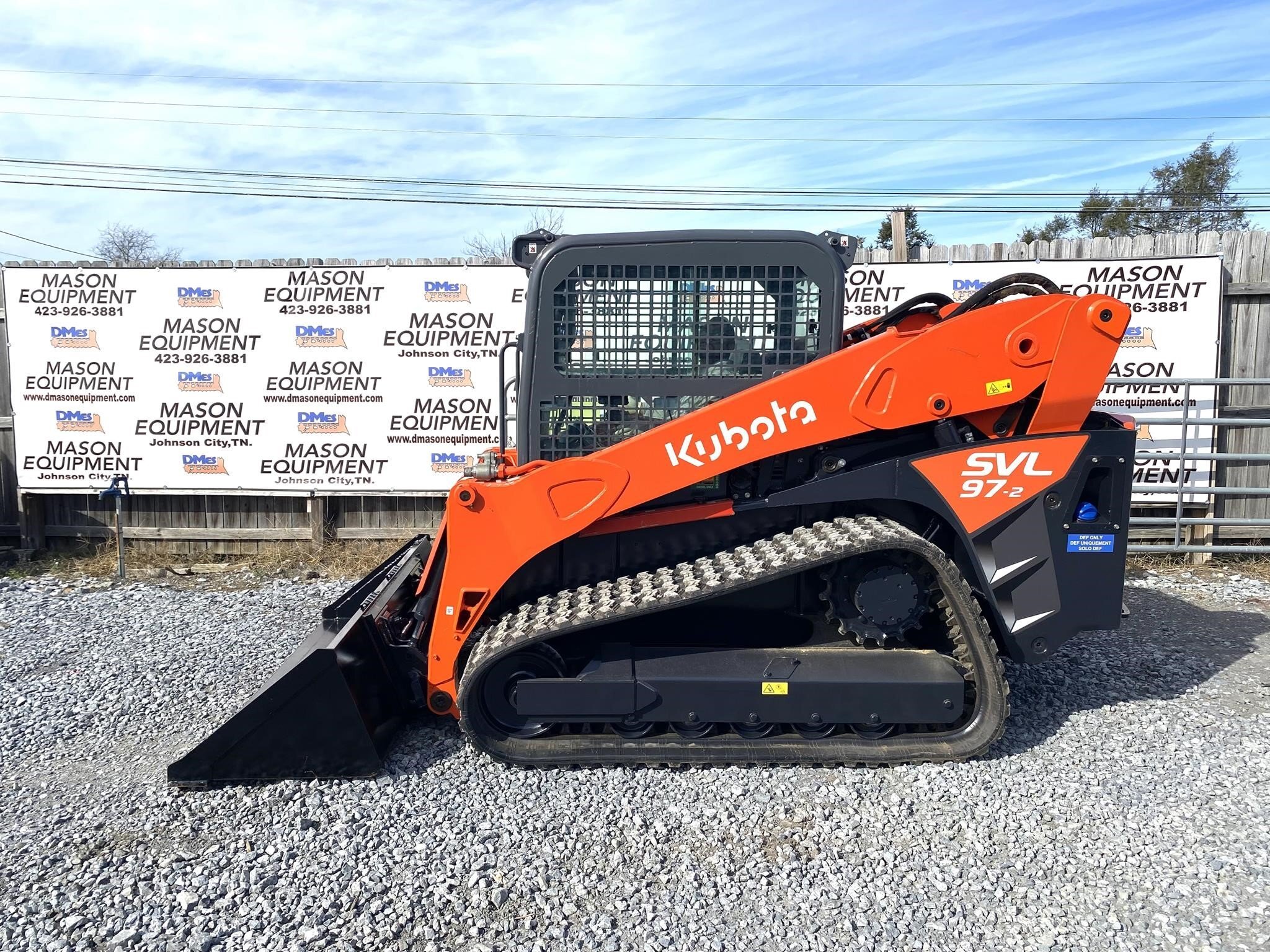 2021 Kubota SVL97-2 Skid Steer