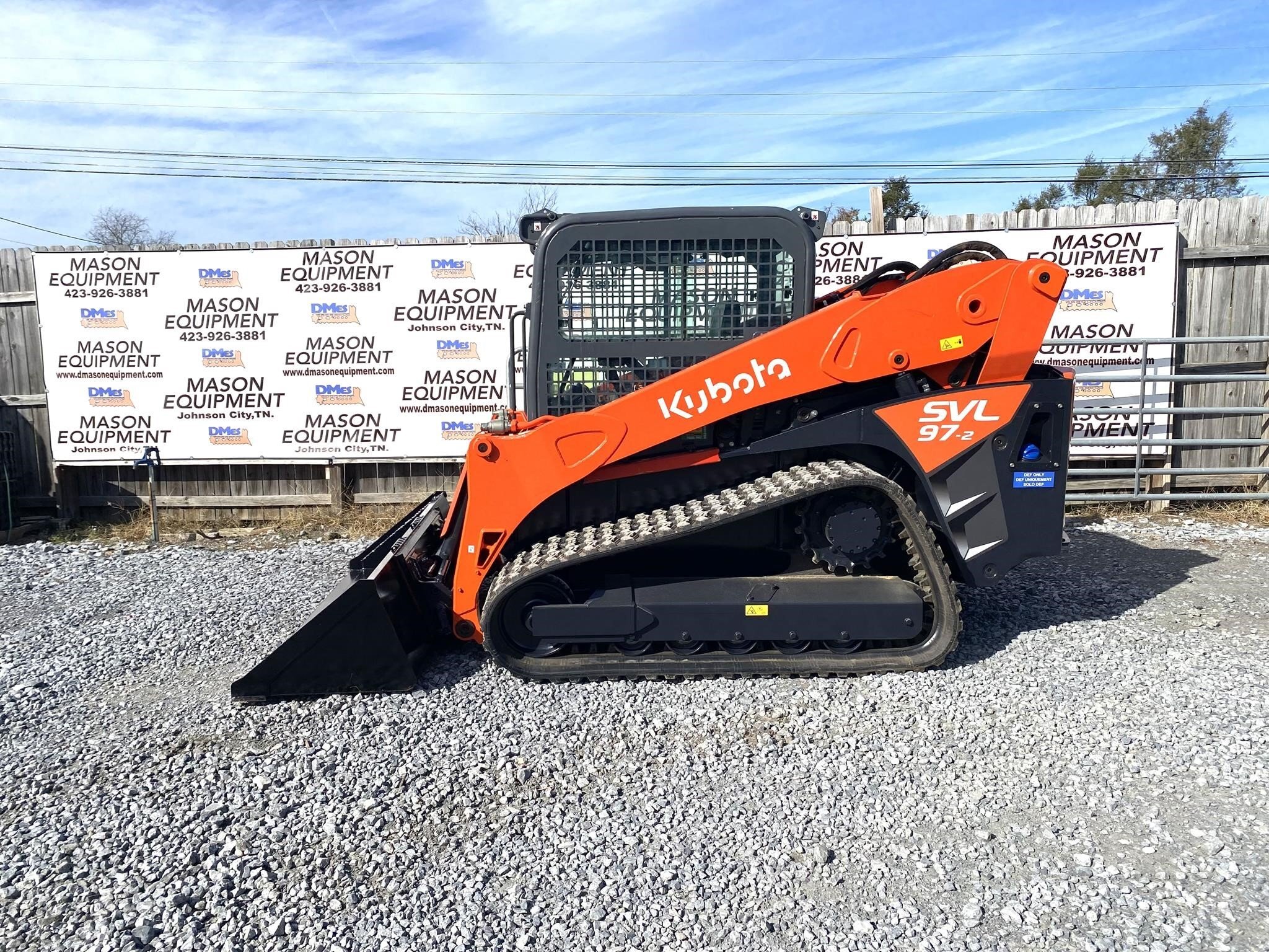 2021 Kubota SVL97-2 Skid Steer
