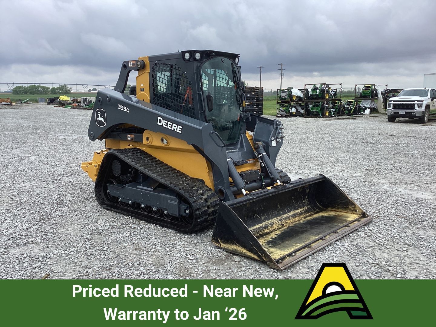 2023 Deere 333G Skid Steer