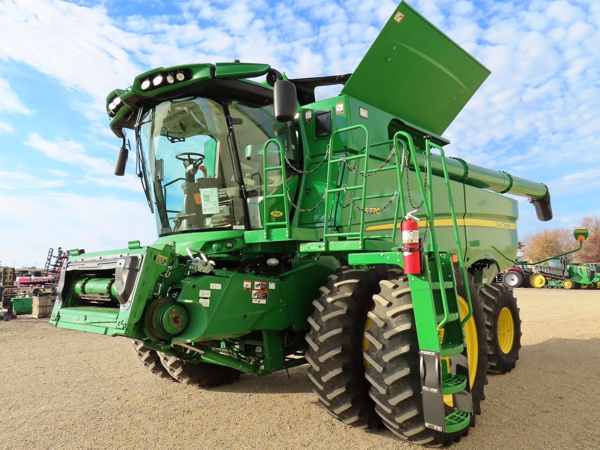2021 John Deere S770 Combine