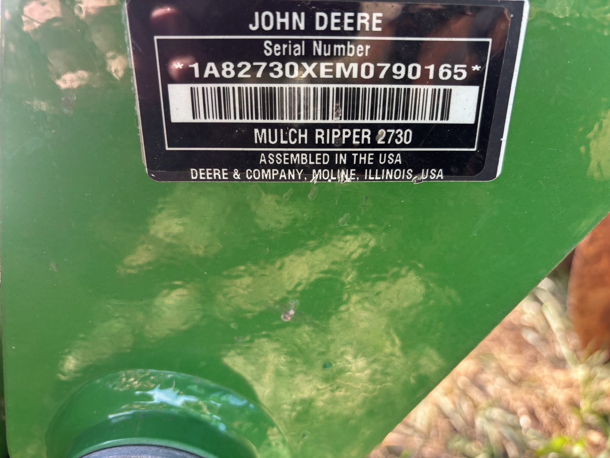 2021 John Deere 2730 Disk Chisel