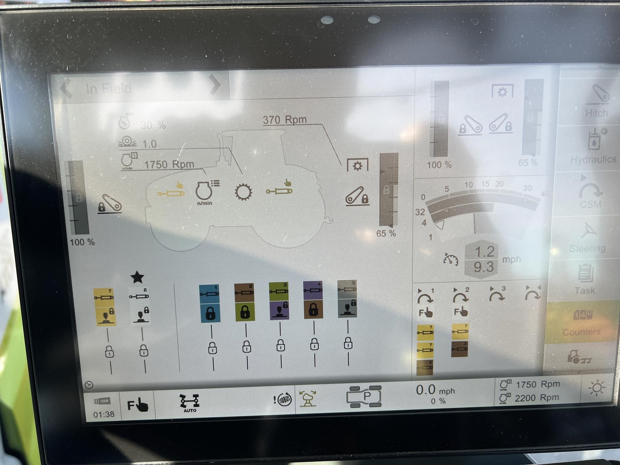 2020 Claas AXION 880 Tractor