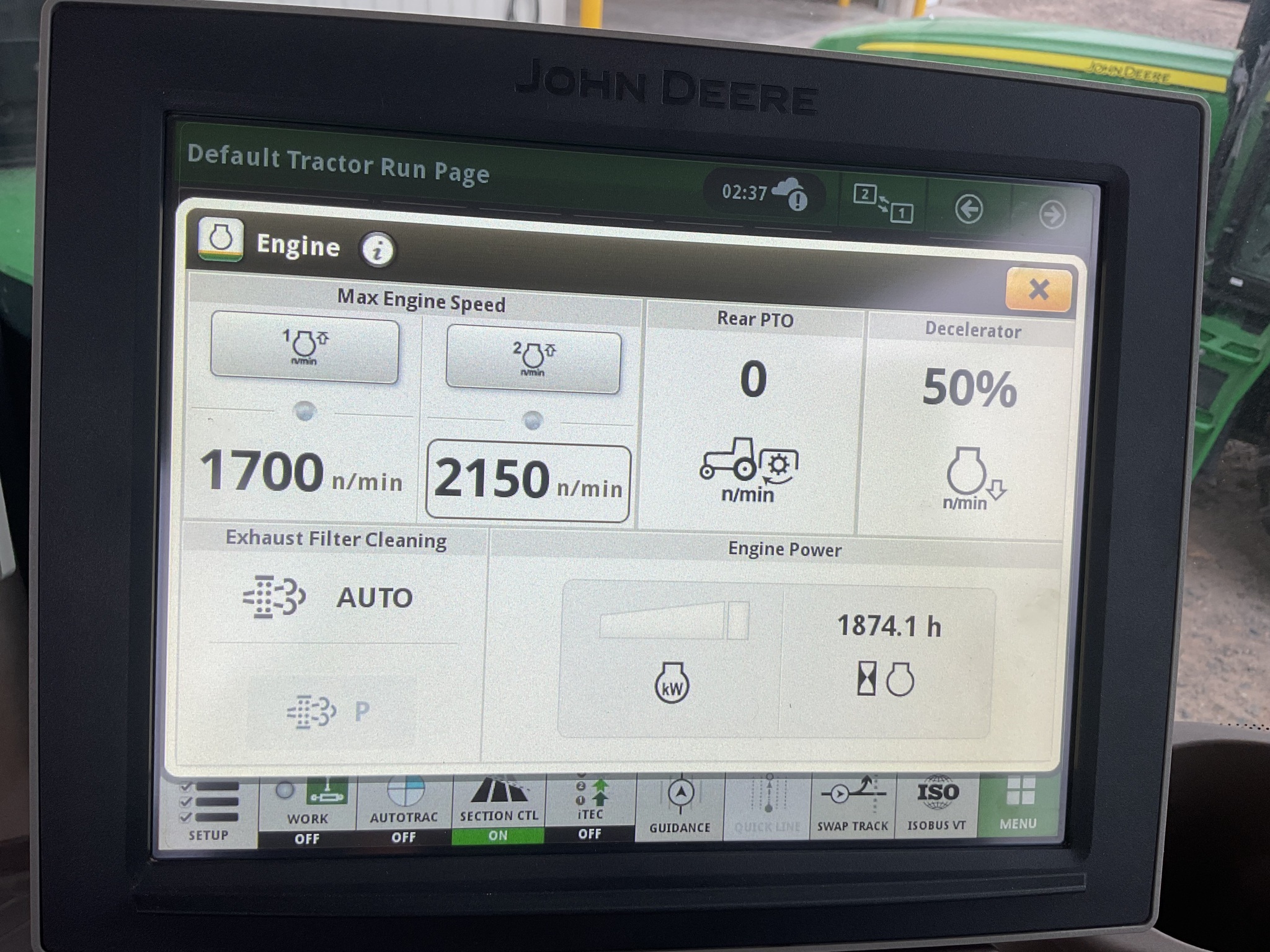 2017 John Deere 9470RX Tractor