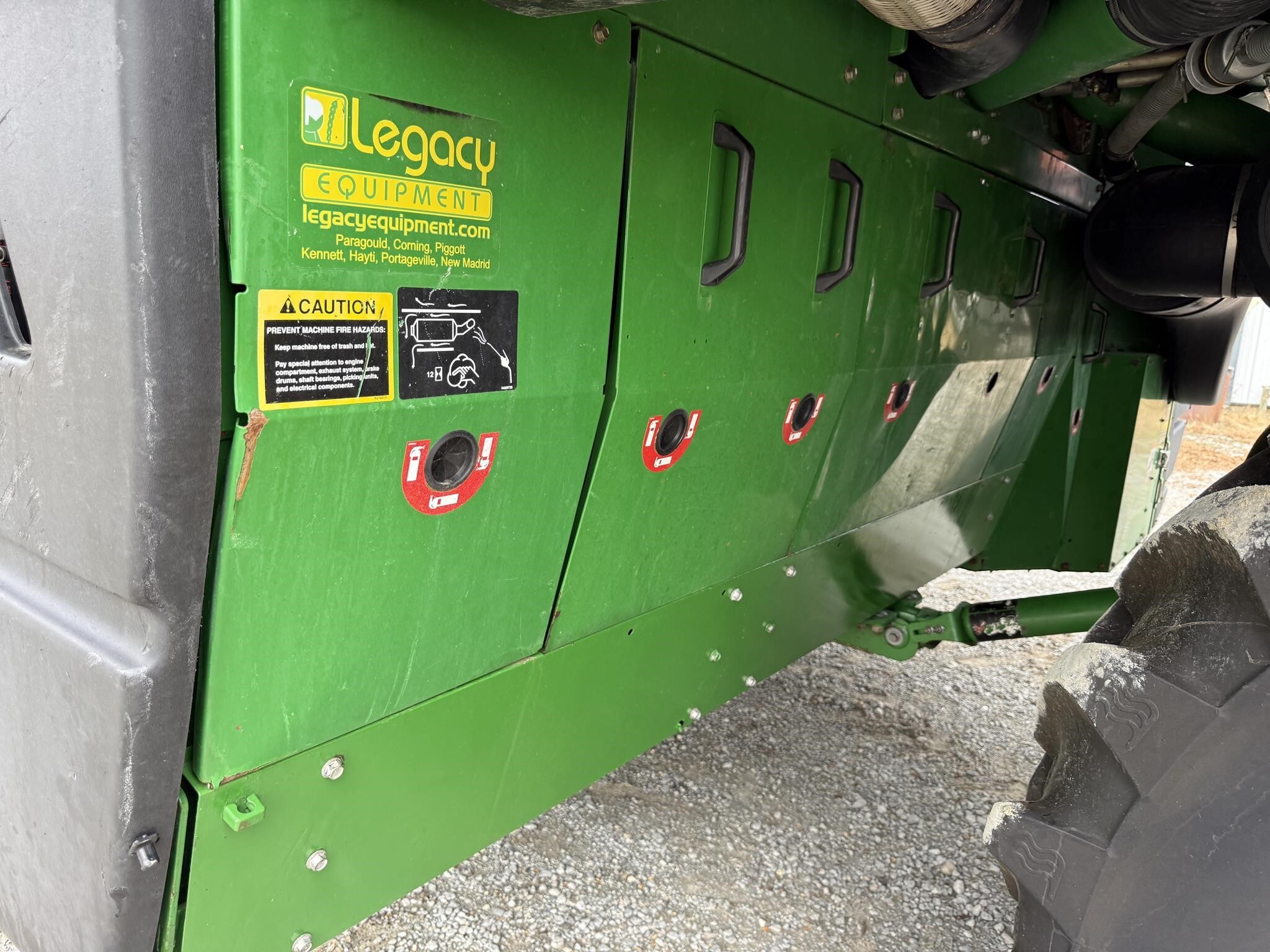 2012 John Deere 7760 Cotton Equipment