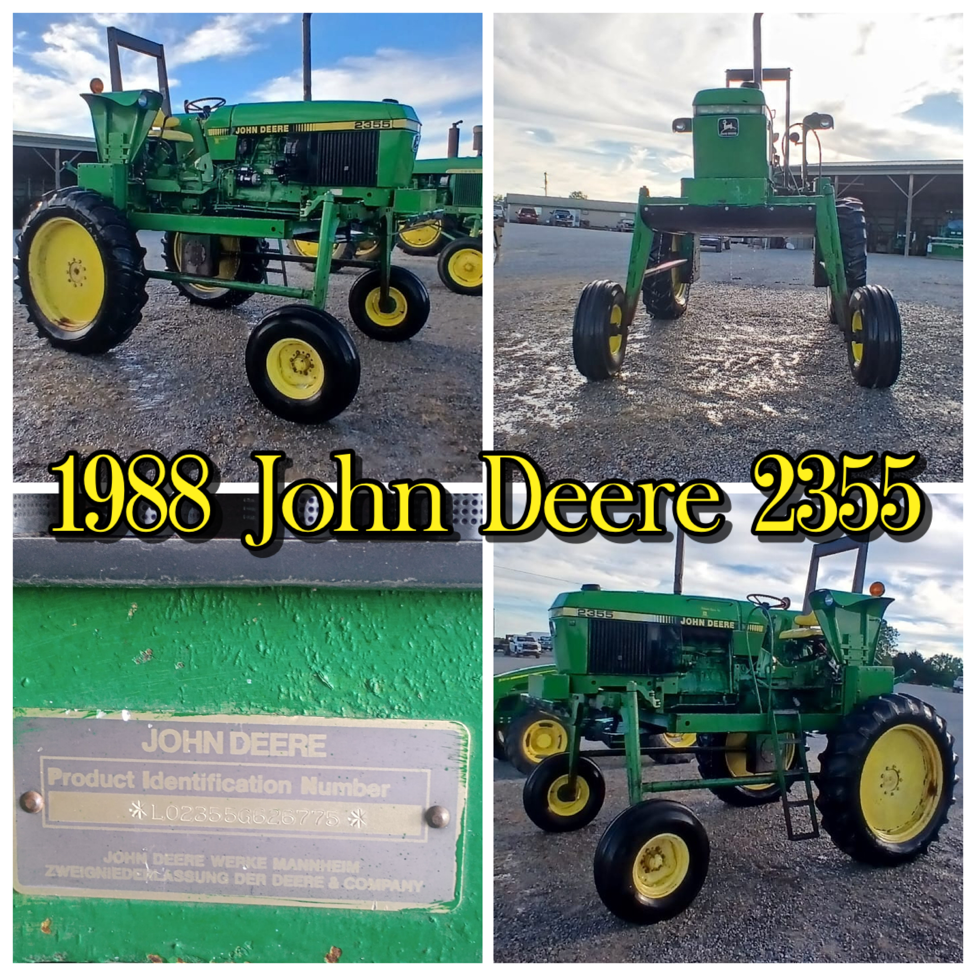 1988 John Deere 2355 Tractor