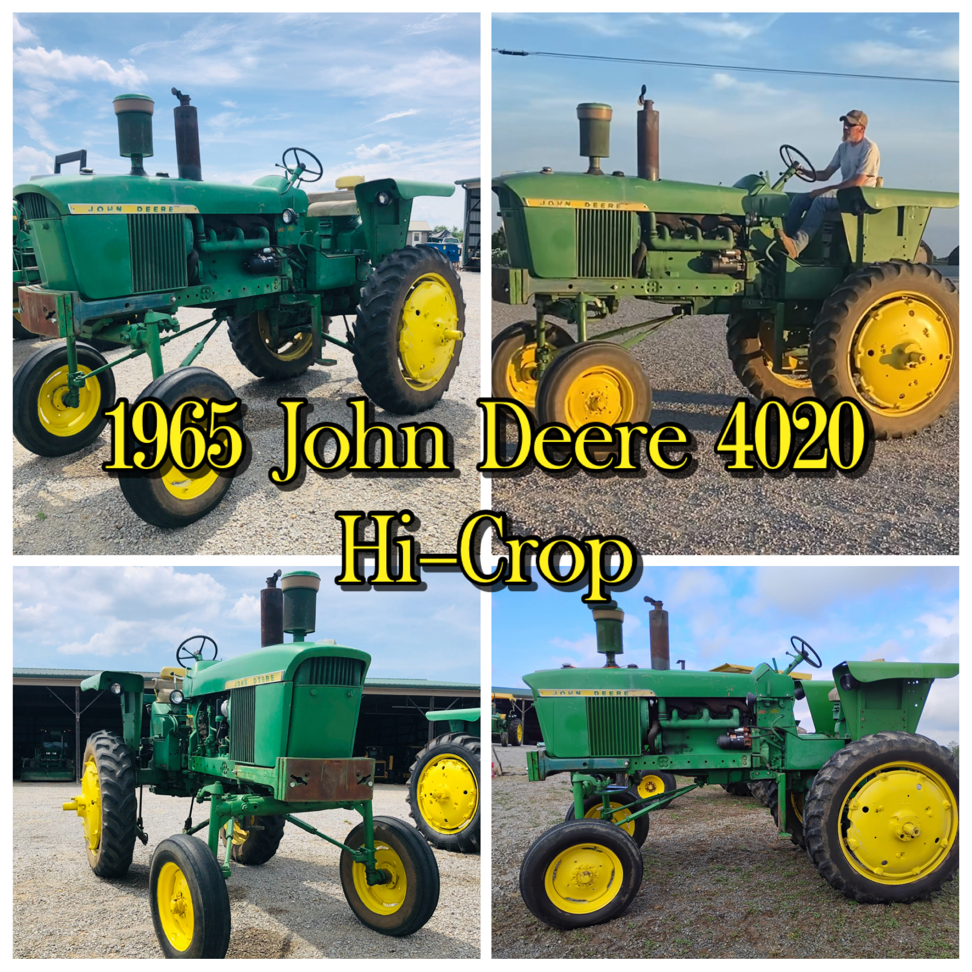 1965 John Deere 4020H Tractor