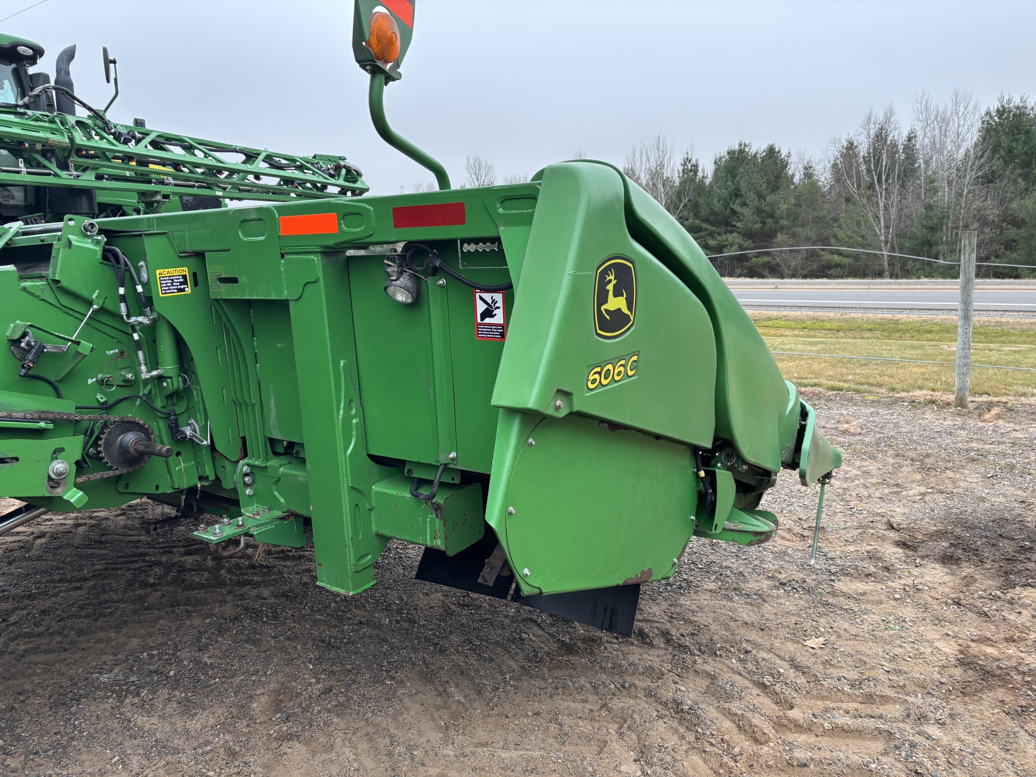 2012 John Deere 606C Corn Head