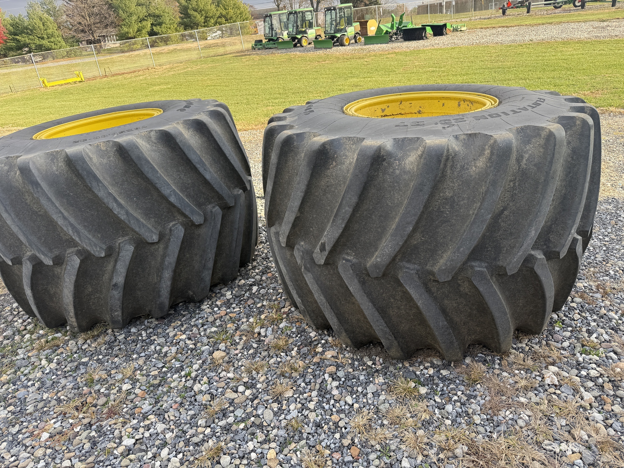Firestone Floaters Wheels / Tires / Track - $4,000 | Machinery Pete