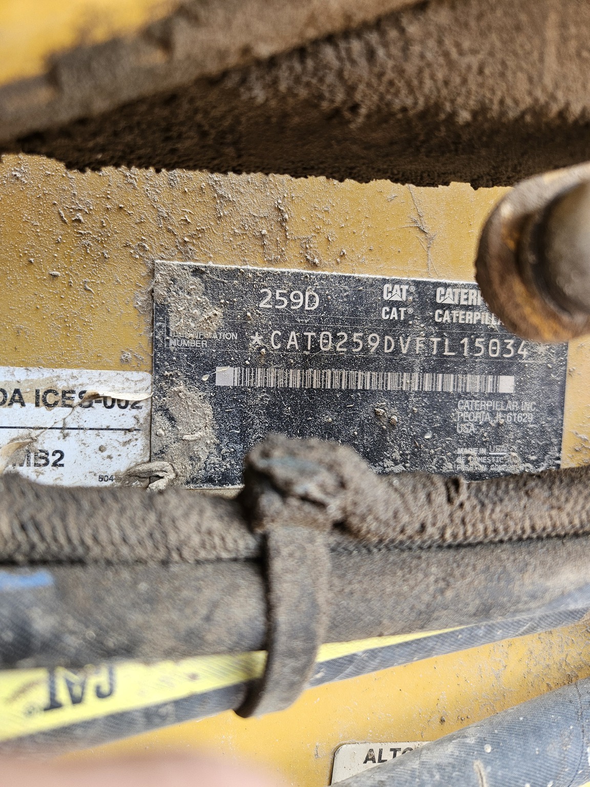 2017 Caterpillar 259D Skid Steer