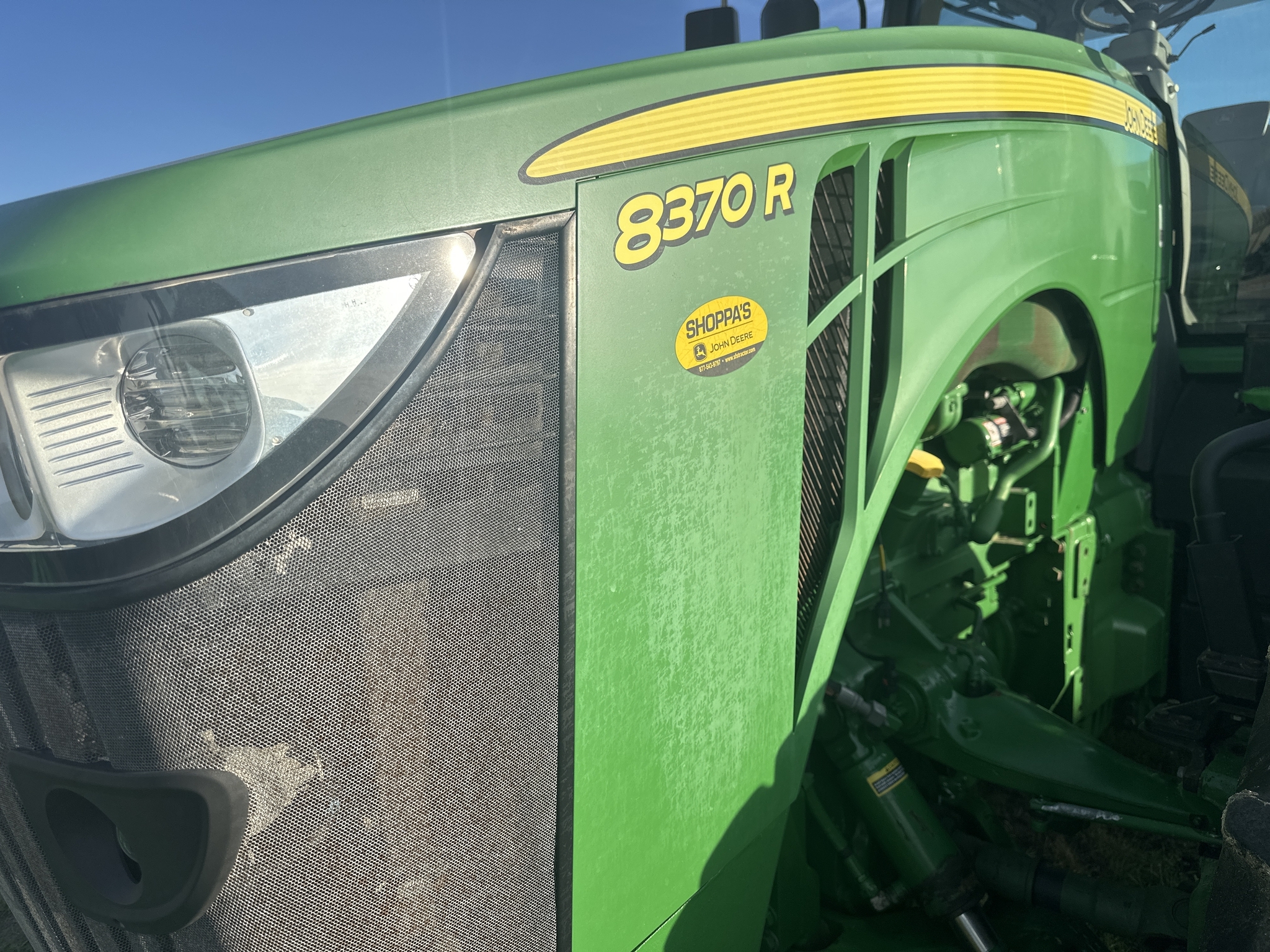2018 John Deere 8370R Tractor