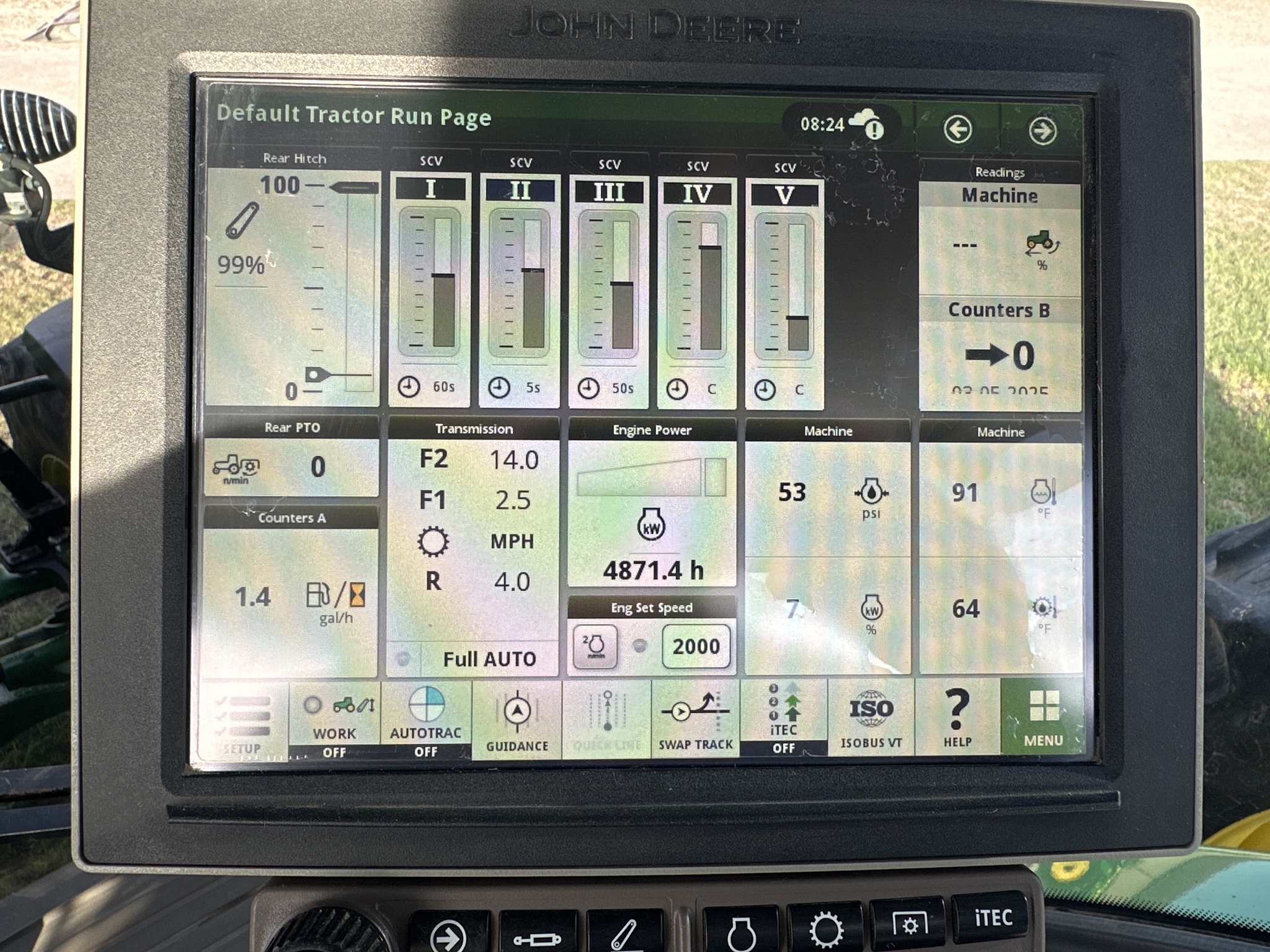 2018 John Deere 8370R Tractor