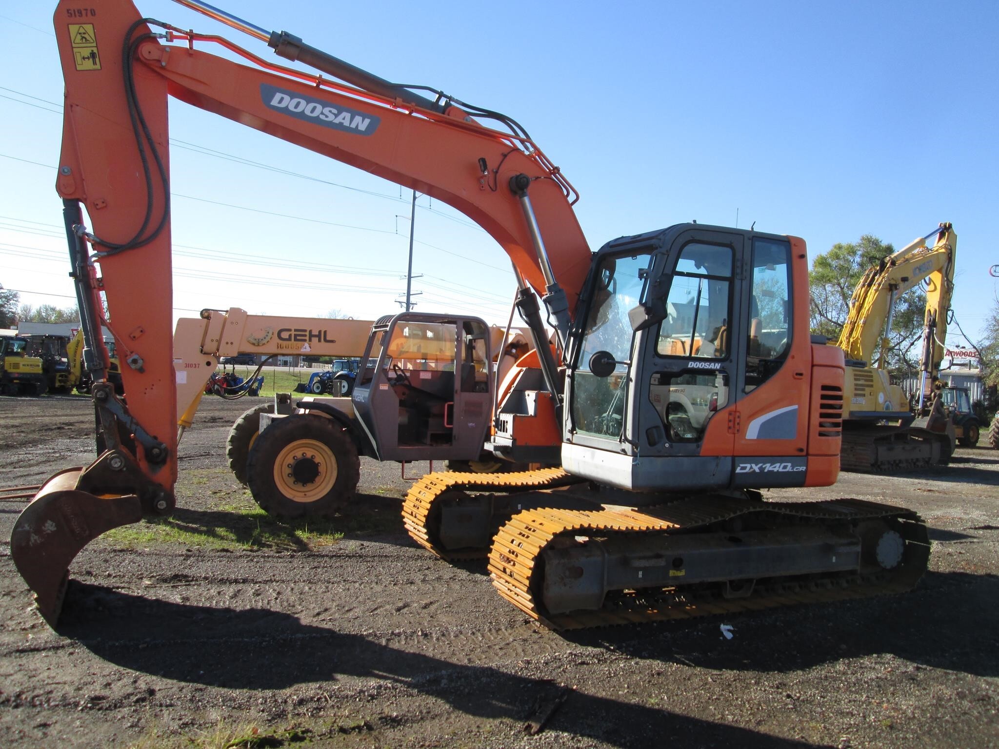 2018 Doosan DX140 LCR-5 Crawler