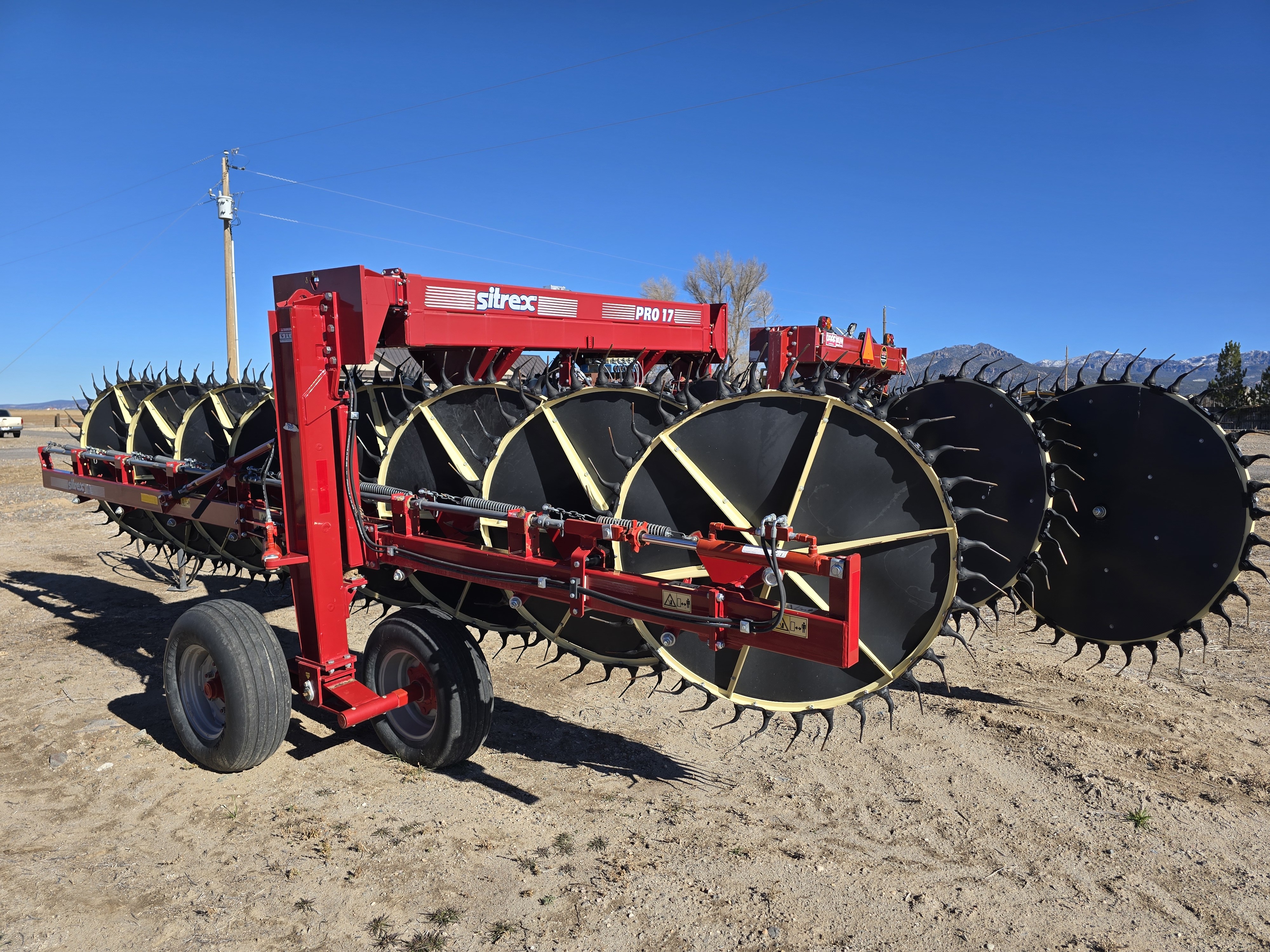 2018 Sitrex PRO17 Rake
