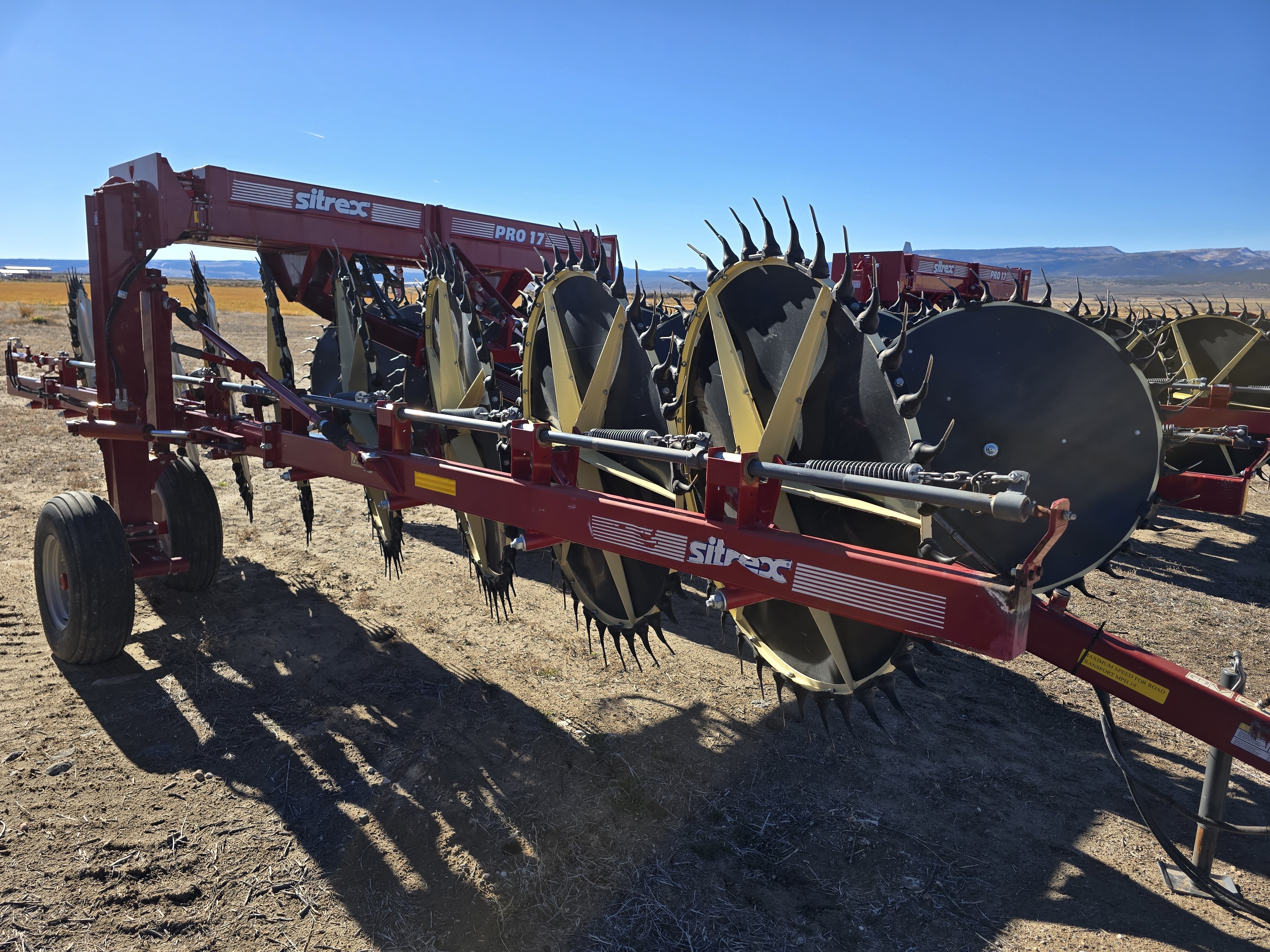 2018 Sitrex PRO17 Rake