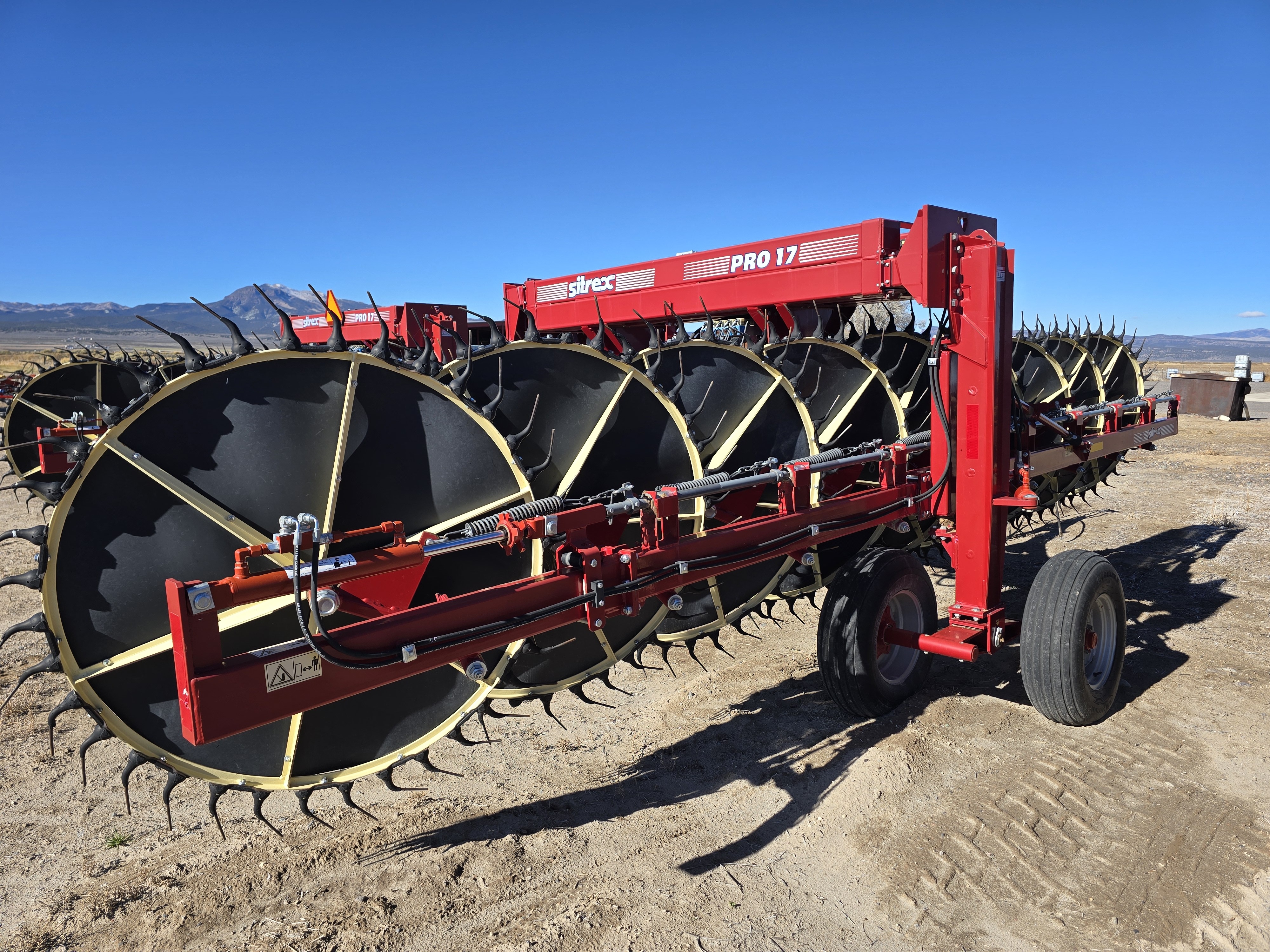 2018 Sitrex PRO17 Rake