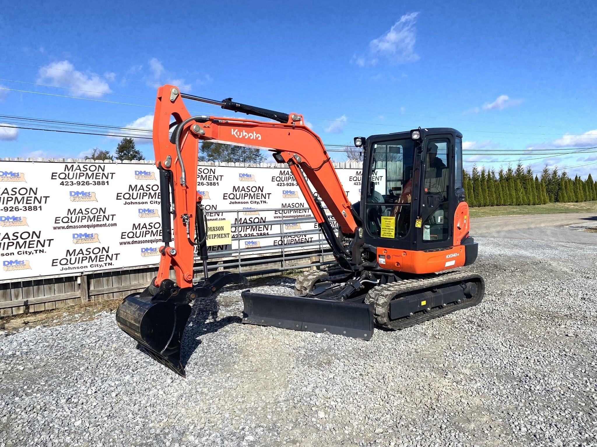 2024 Kubota KX040-4 Mini Excavator
