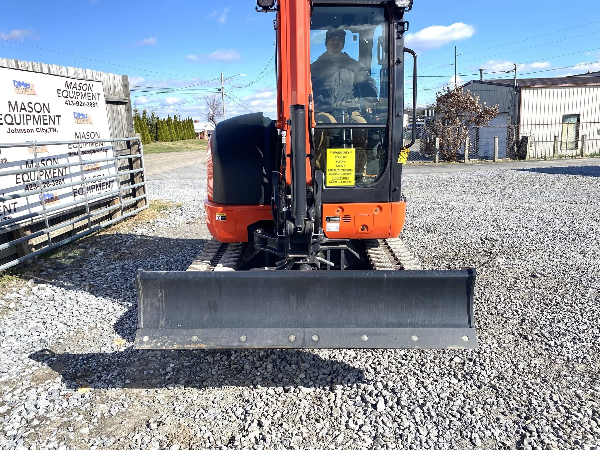 2024 Kubota KX040-4 Mini Excavator