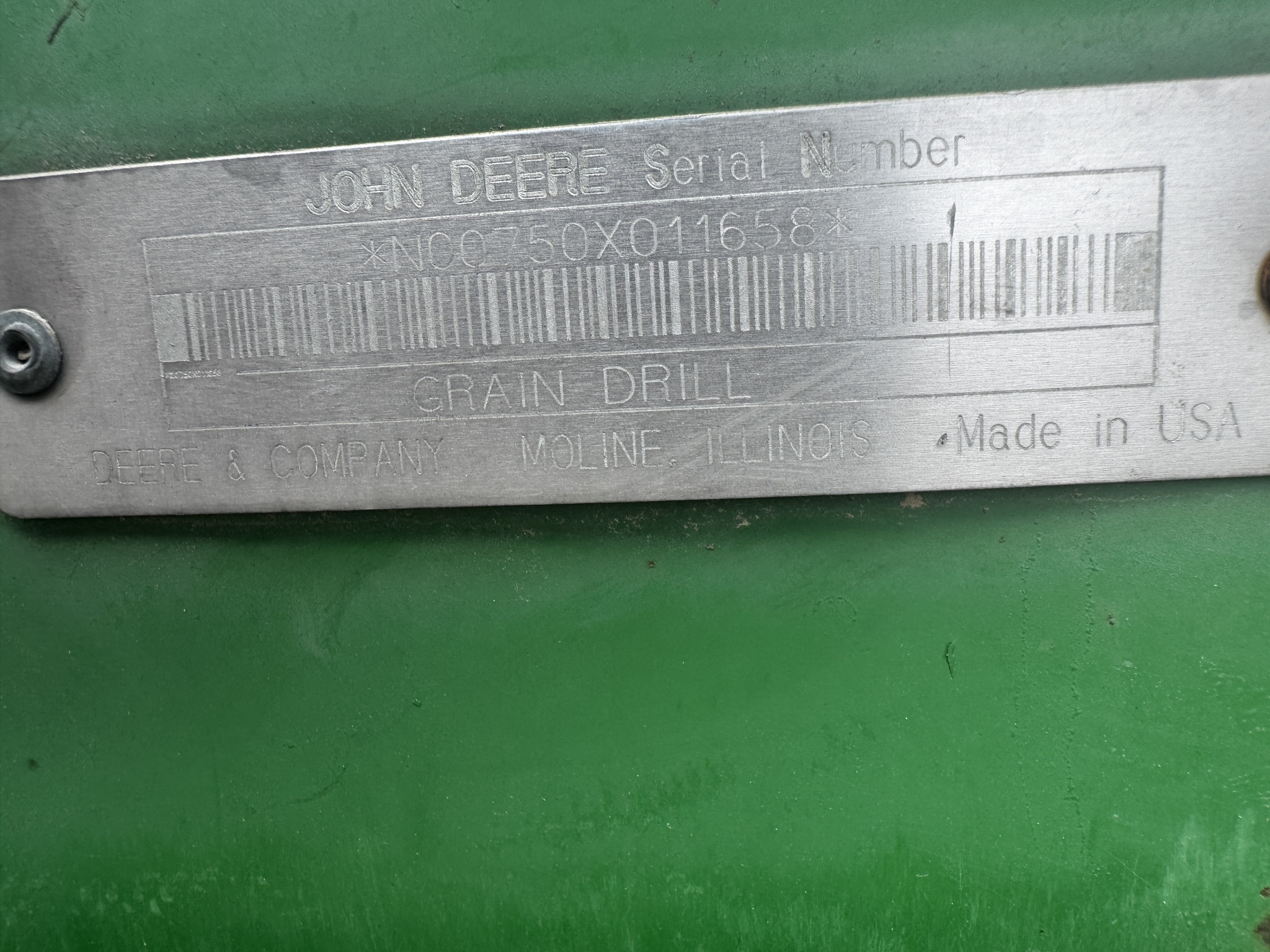 1994 John Deere 750 Drill