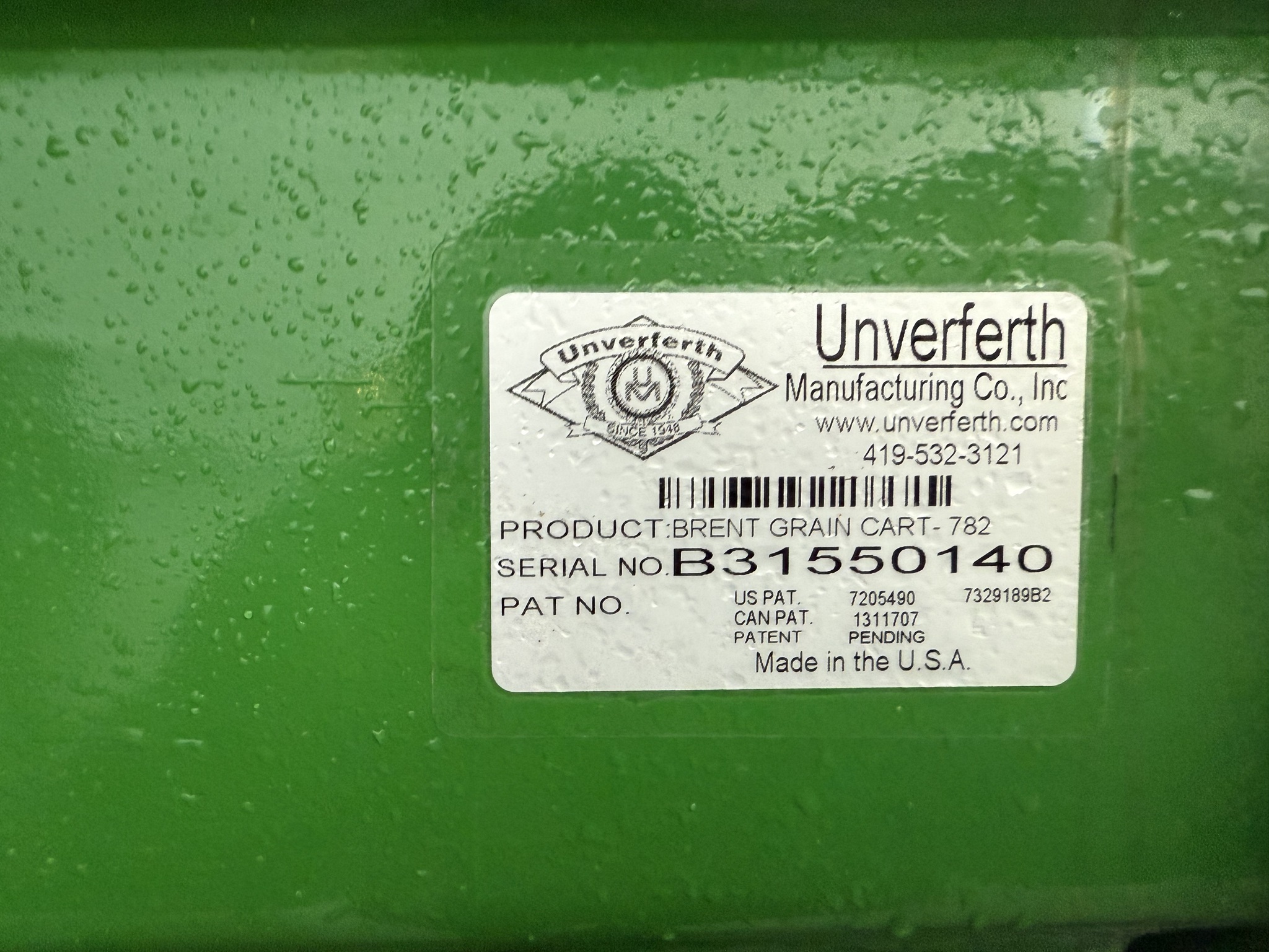 2013 Brent 782 Grain Cart