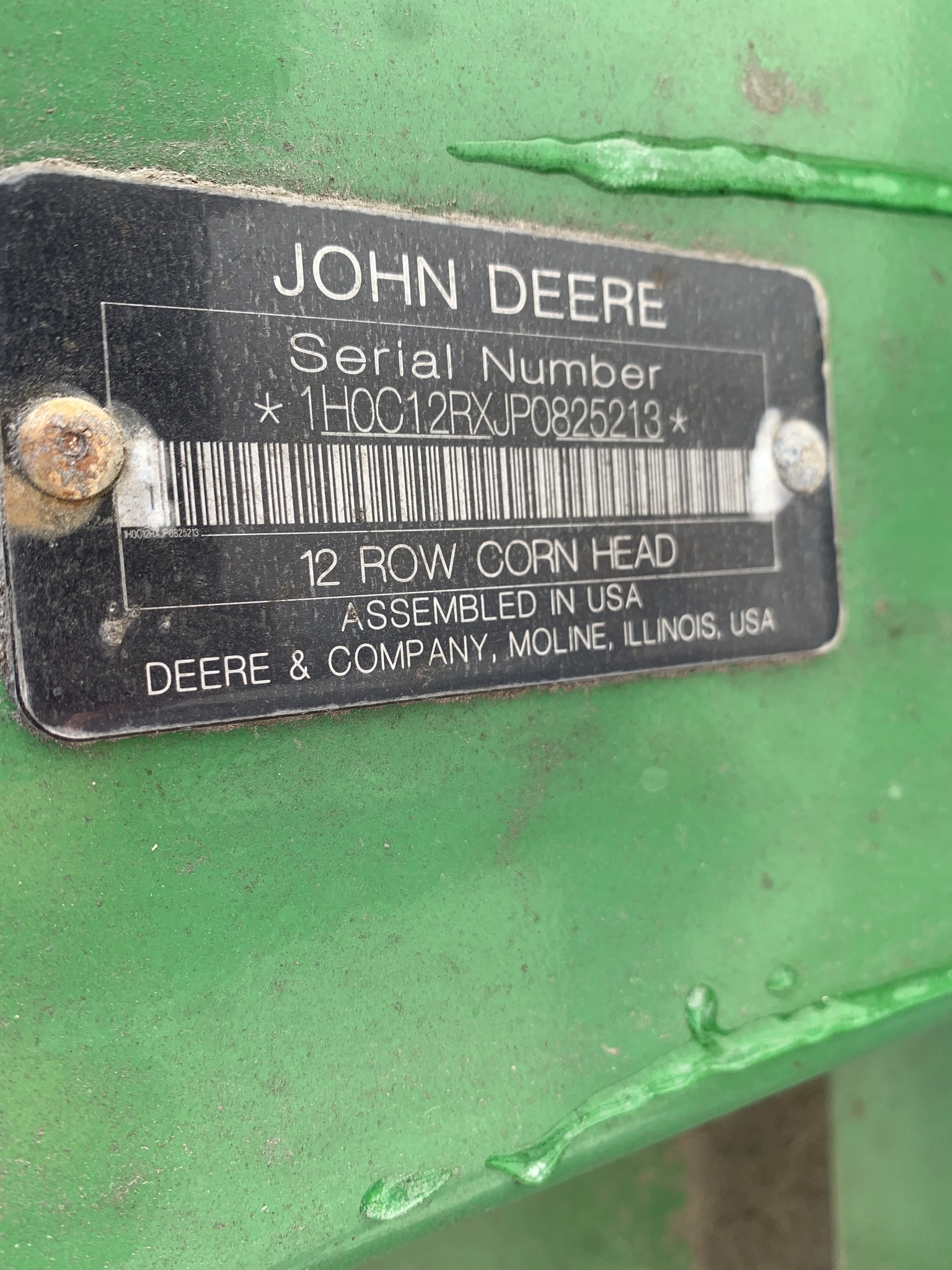 2023 John Deere C12R Corn Head