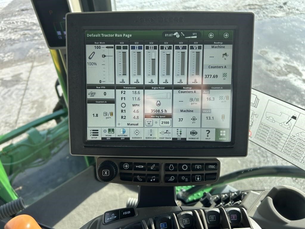 2019 John Deere 8RX 410 Tractor