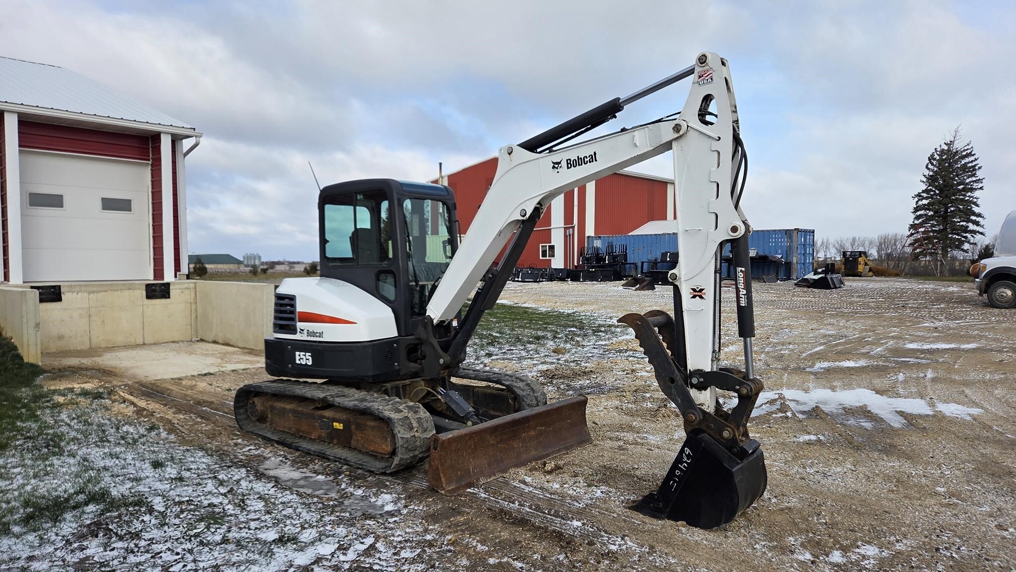 2018 Bobcat E55 Mini Excavator