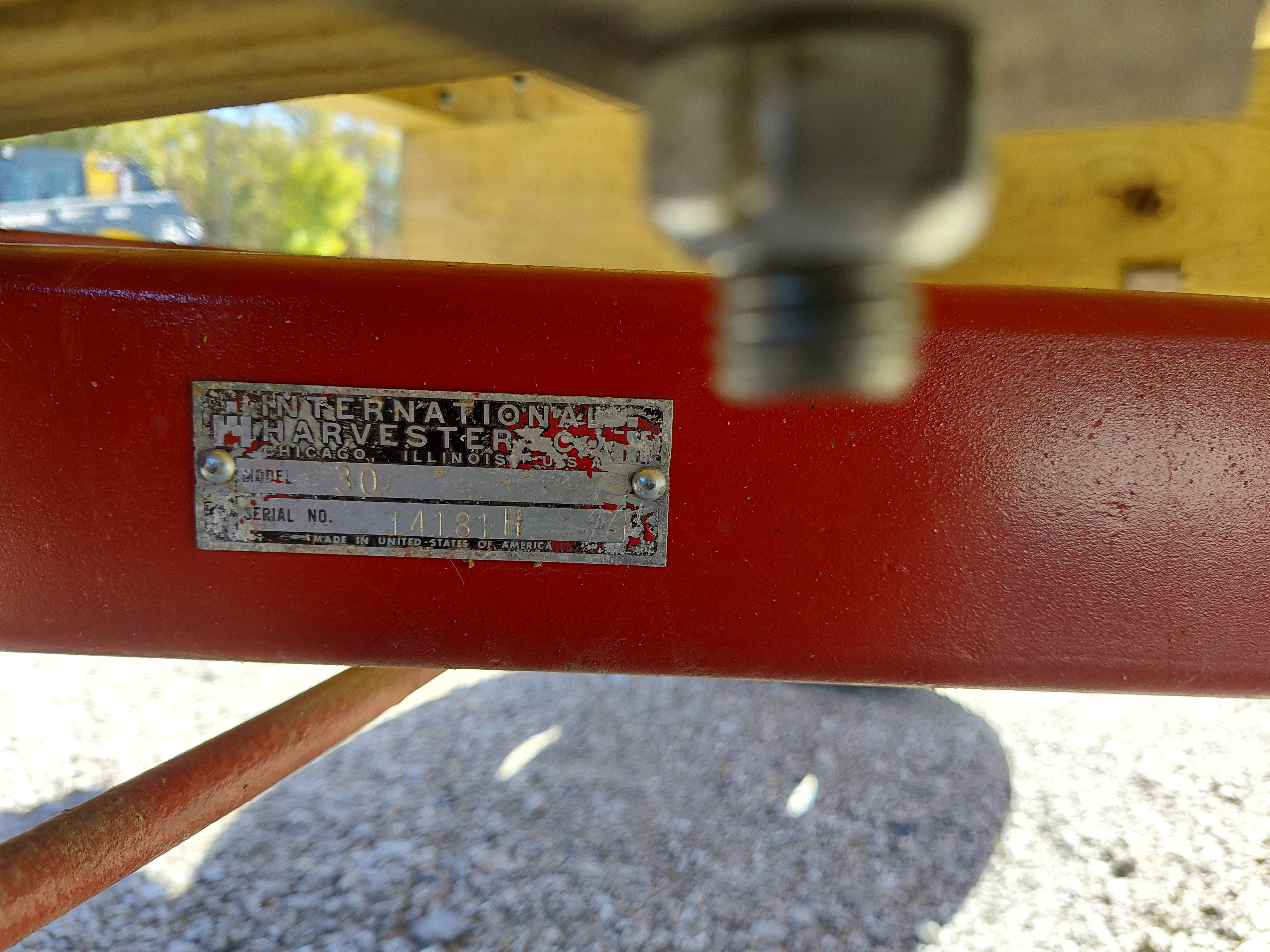  International 30 Corn Picker