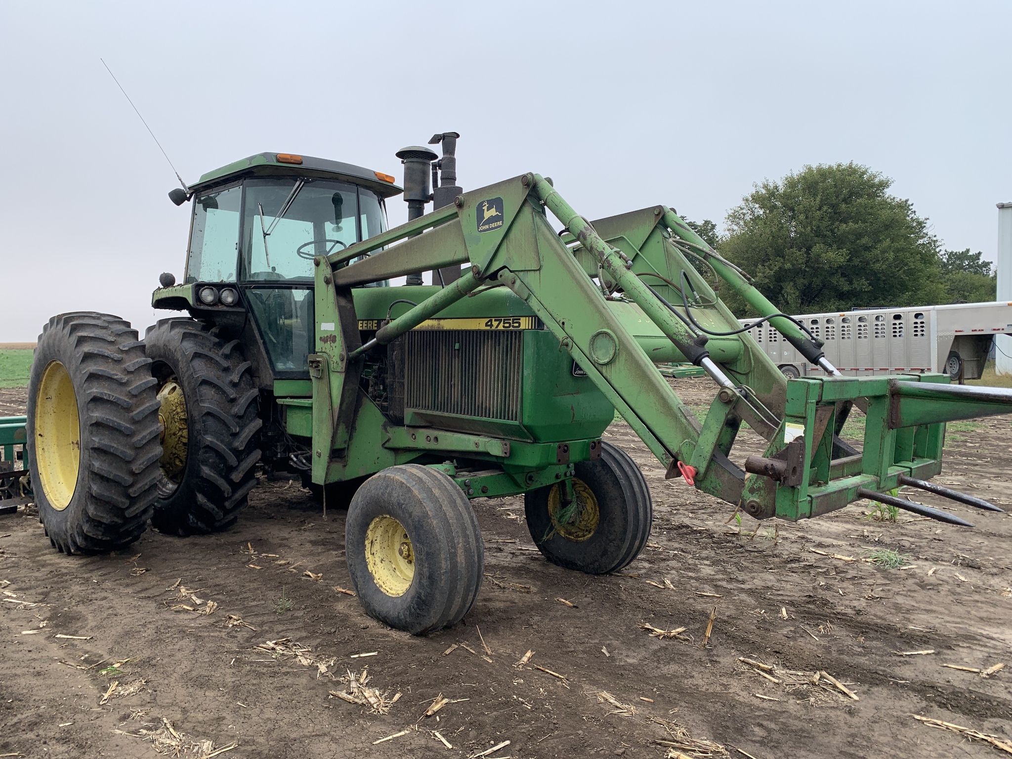 1990 John Deere 4755 Tractor