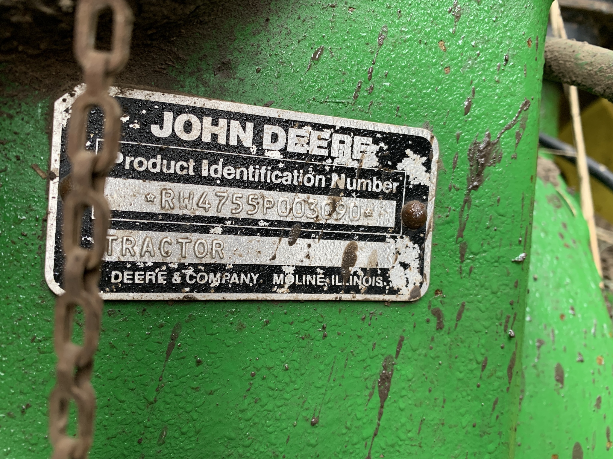 1990 John Deere 4755 Tractor