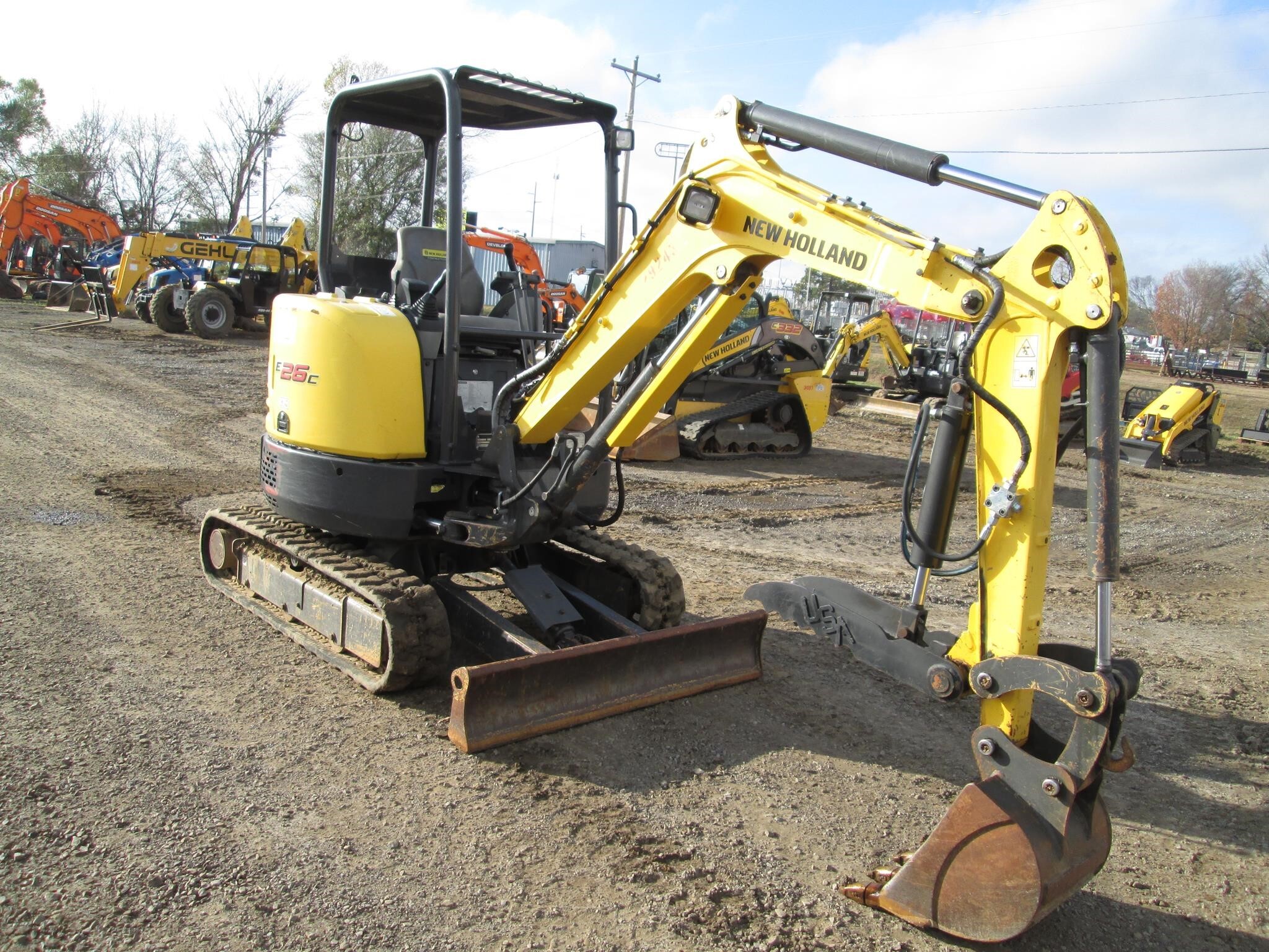 2020 New Holland E26C Mini Excavator