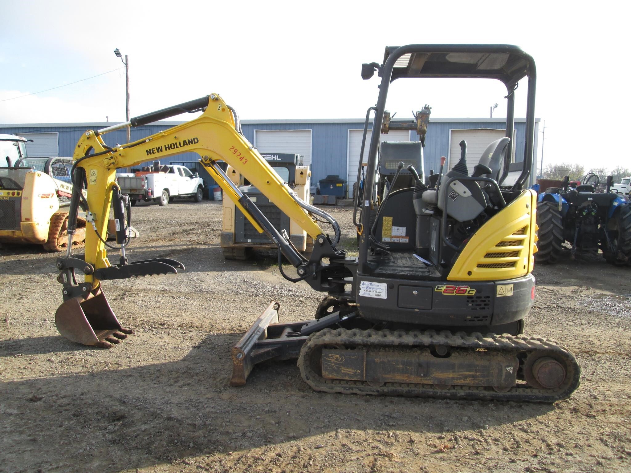 2020 New Holland E26C Mini Excavator