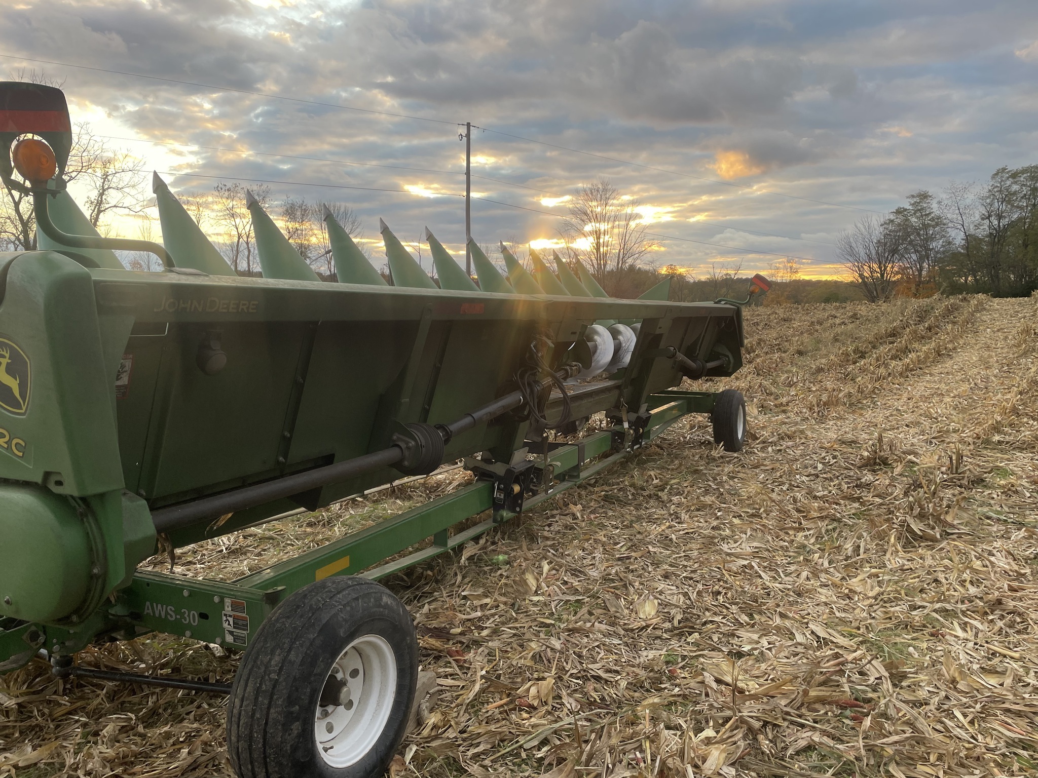 2012 John Deere 612C Corn Head