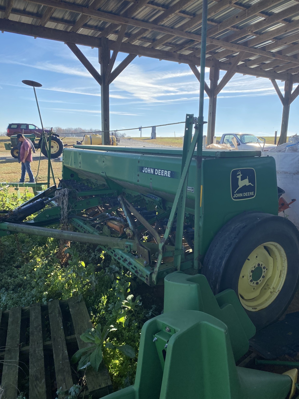  John Deere 450 Drill