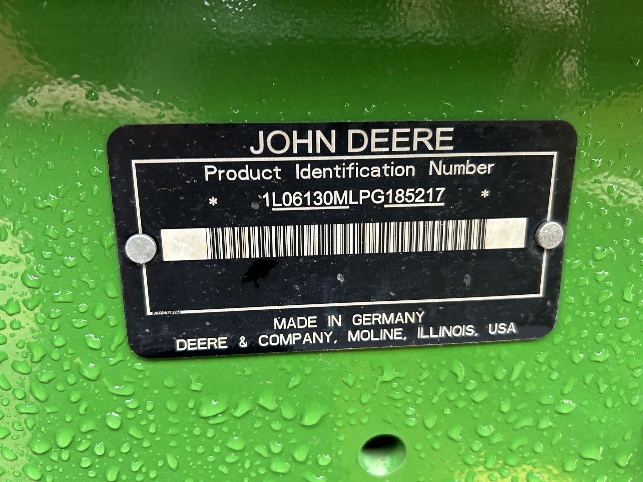 2023 John Deere 6130M Tractor