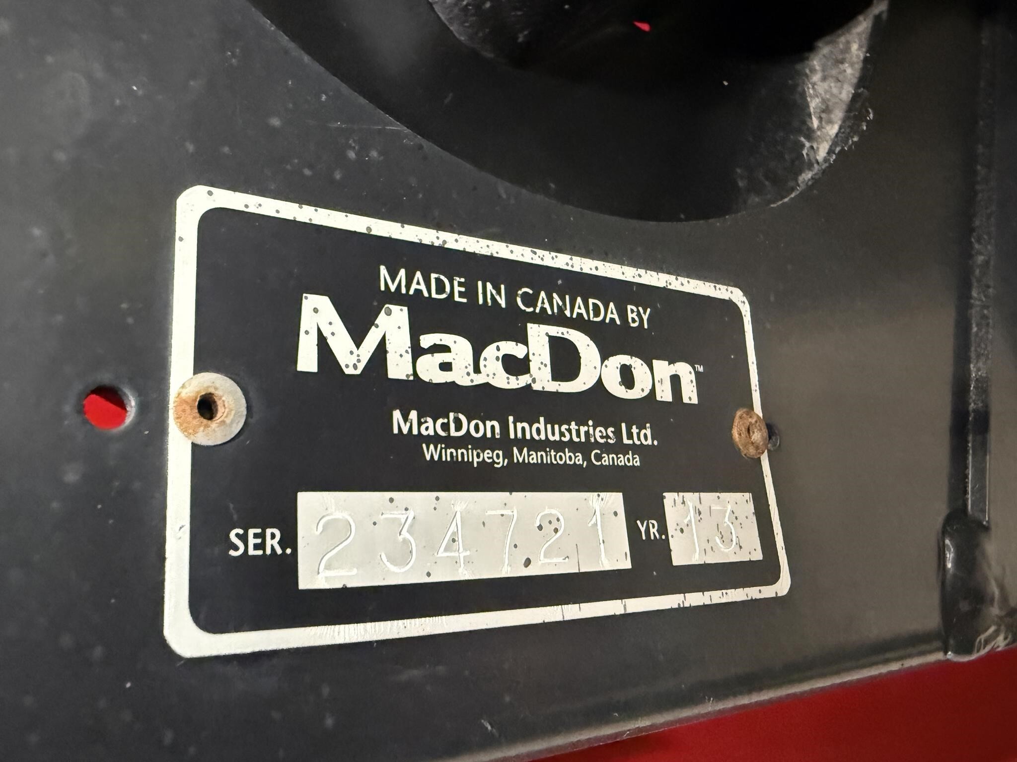 2013 MacDon FD75 Platform