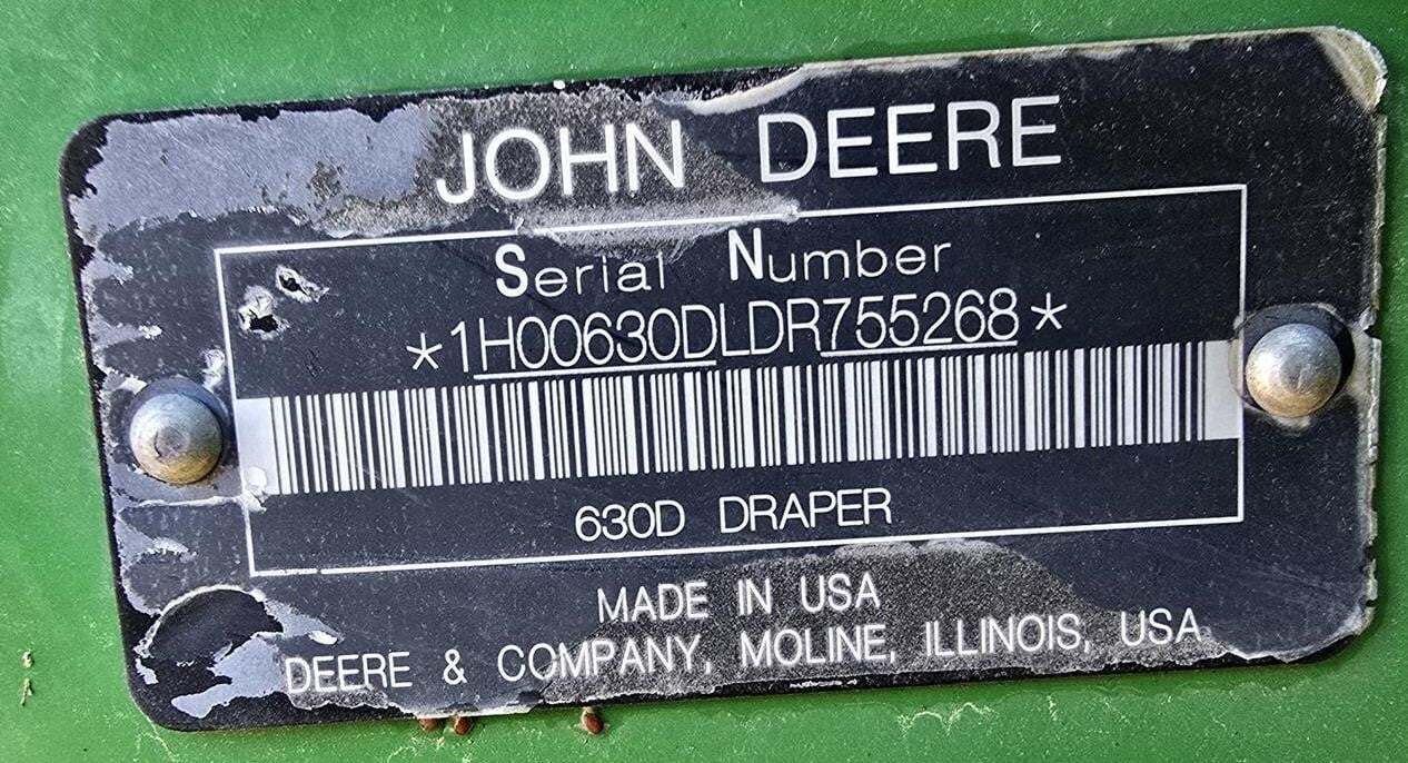 2013 John Deere 630D Platform