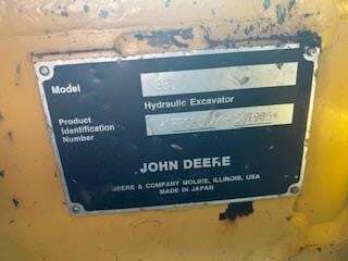 2012 Deere 35D Backhoe