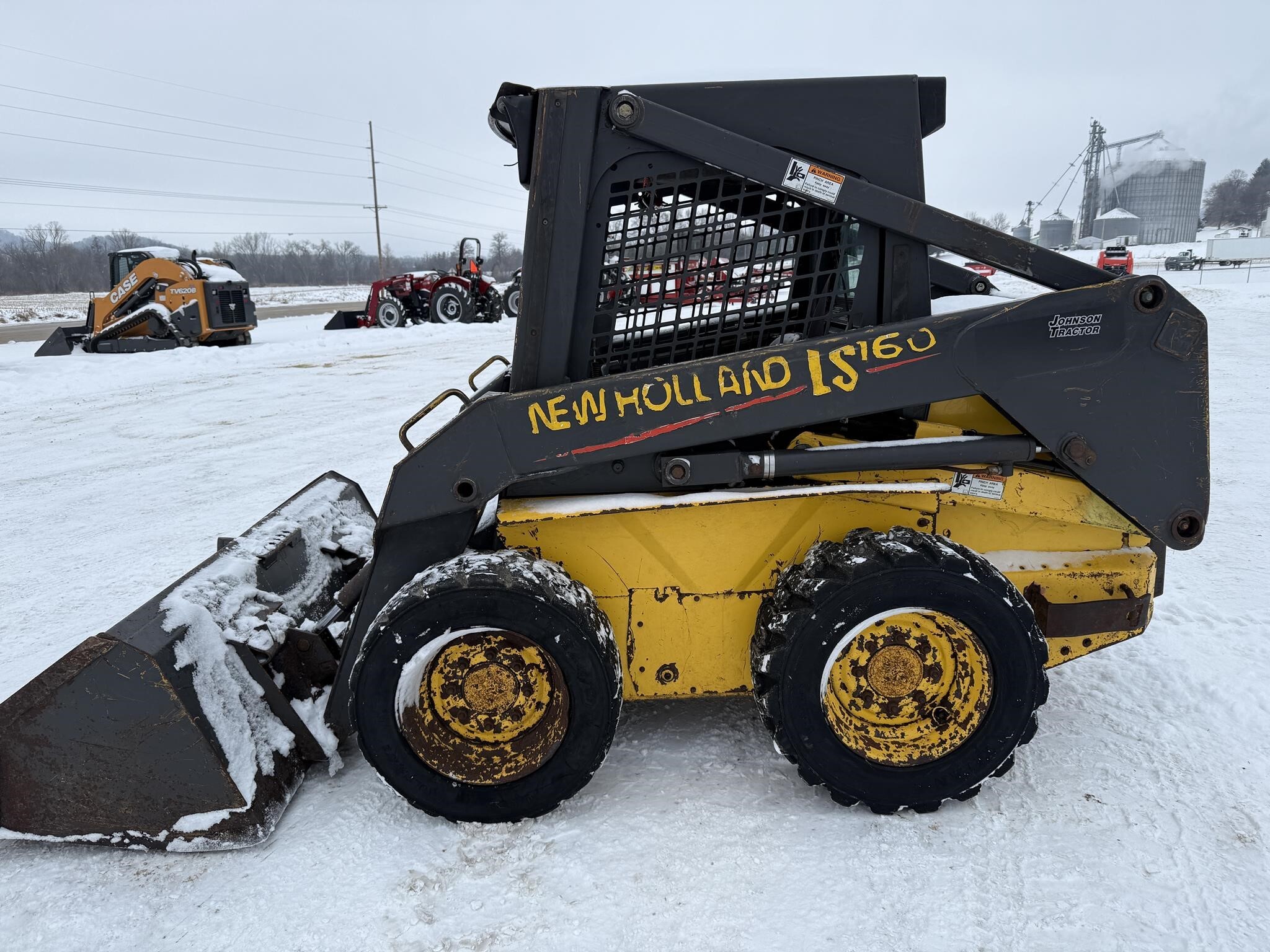  New Holland LS160 Skid Steer