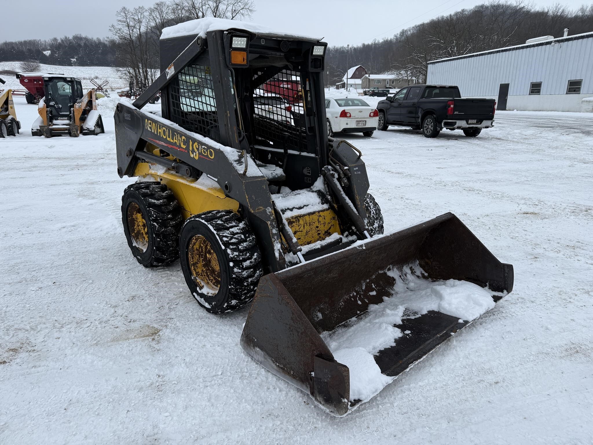  New Holland LS160 Skid Steer