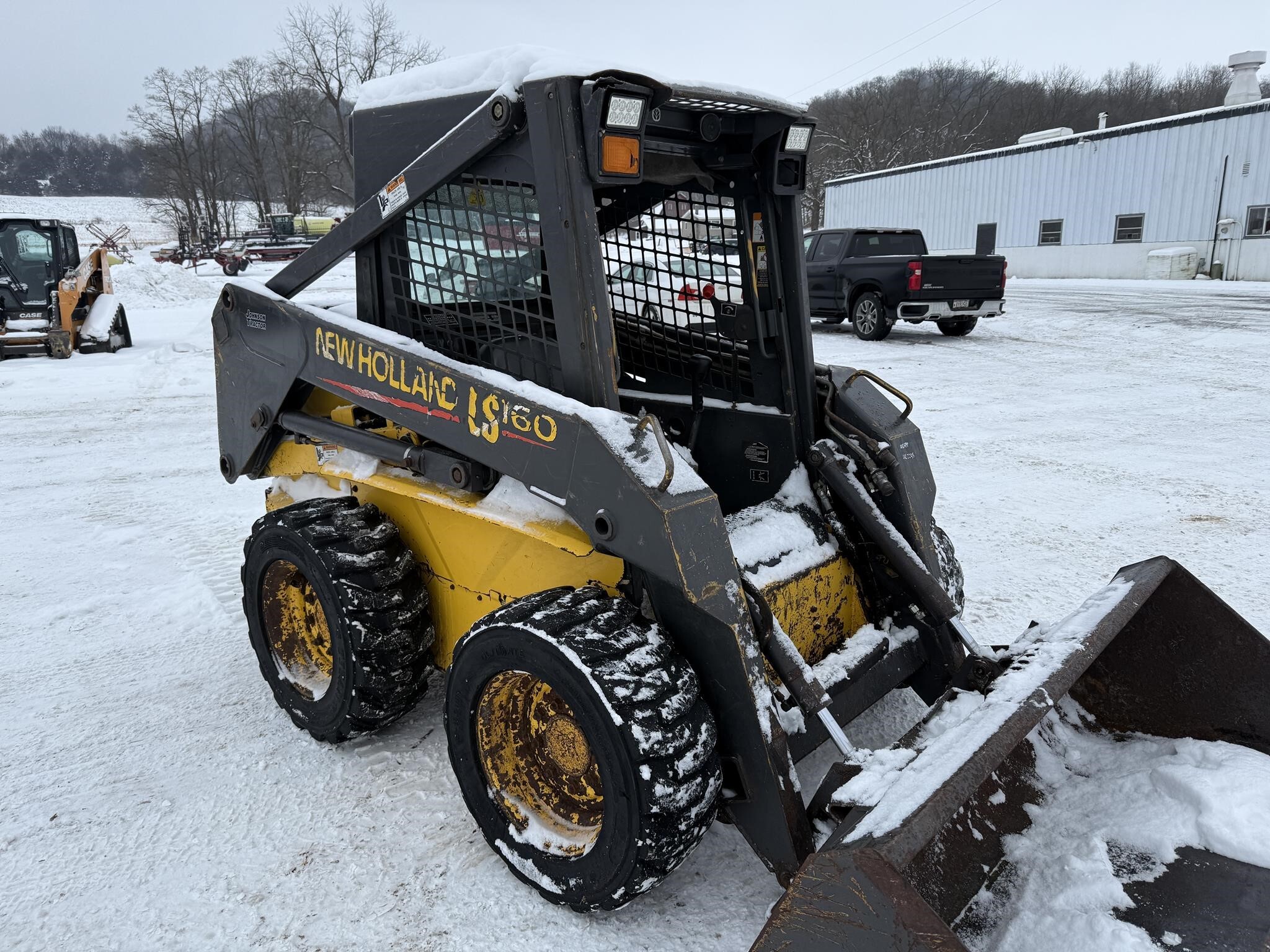  New Holland LS160 Skid Steer