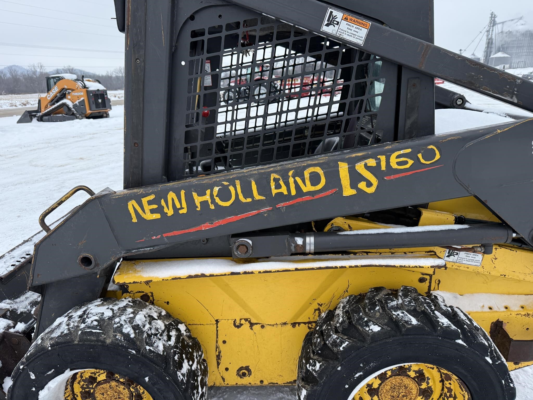  New Holland LS160 Skid Steer