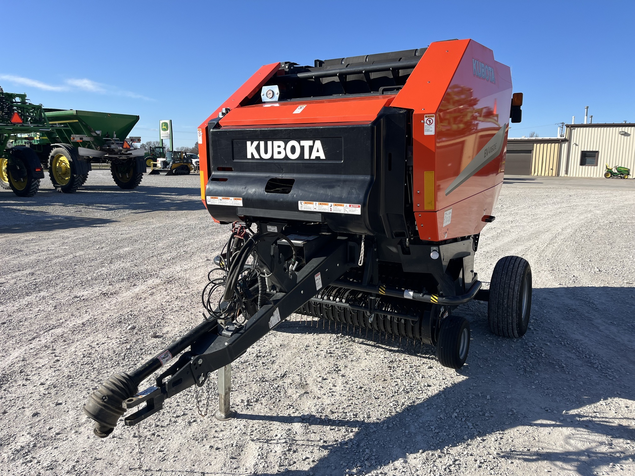 2017 Kubota BV4160E Round Baler