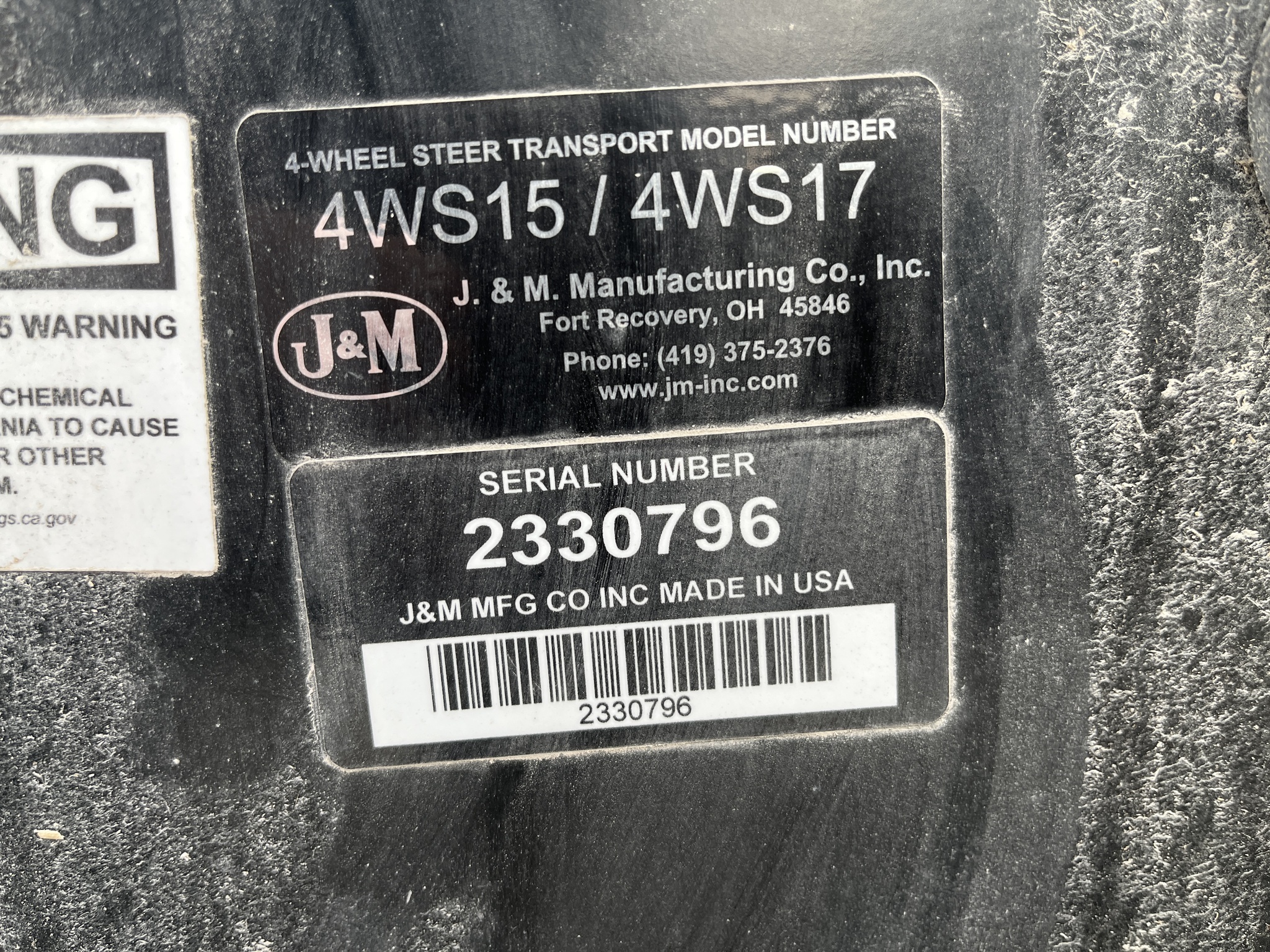 2022 J&M HD42 Grain Trailer
