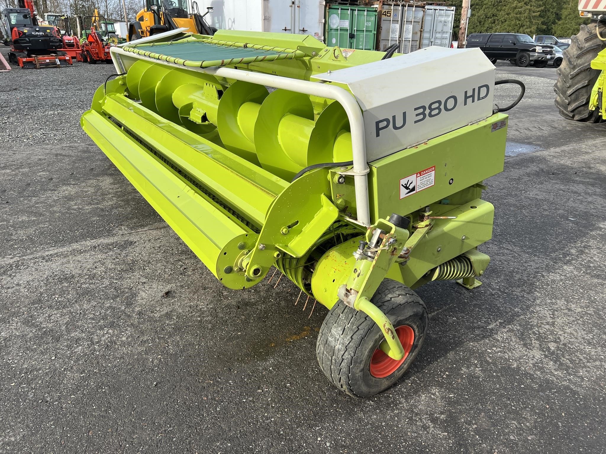  Claas PU380HD Forage Harvester Head