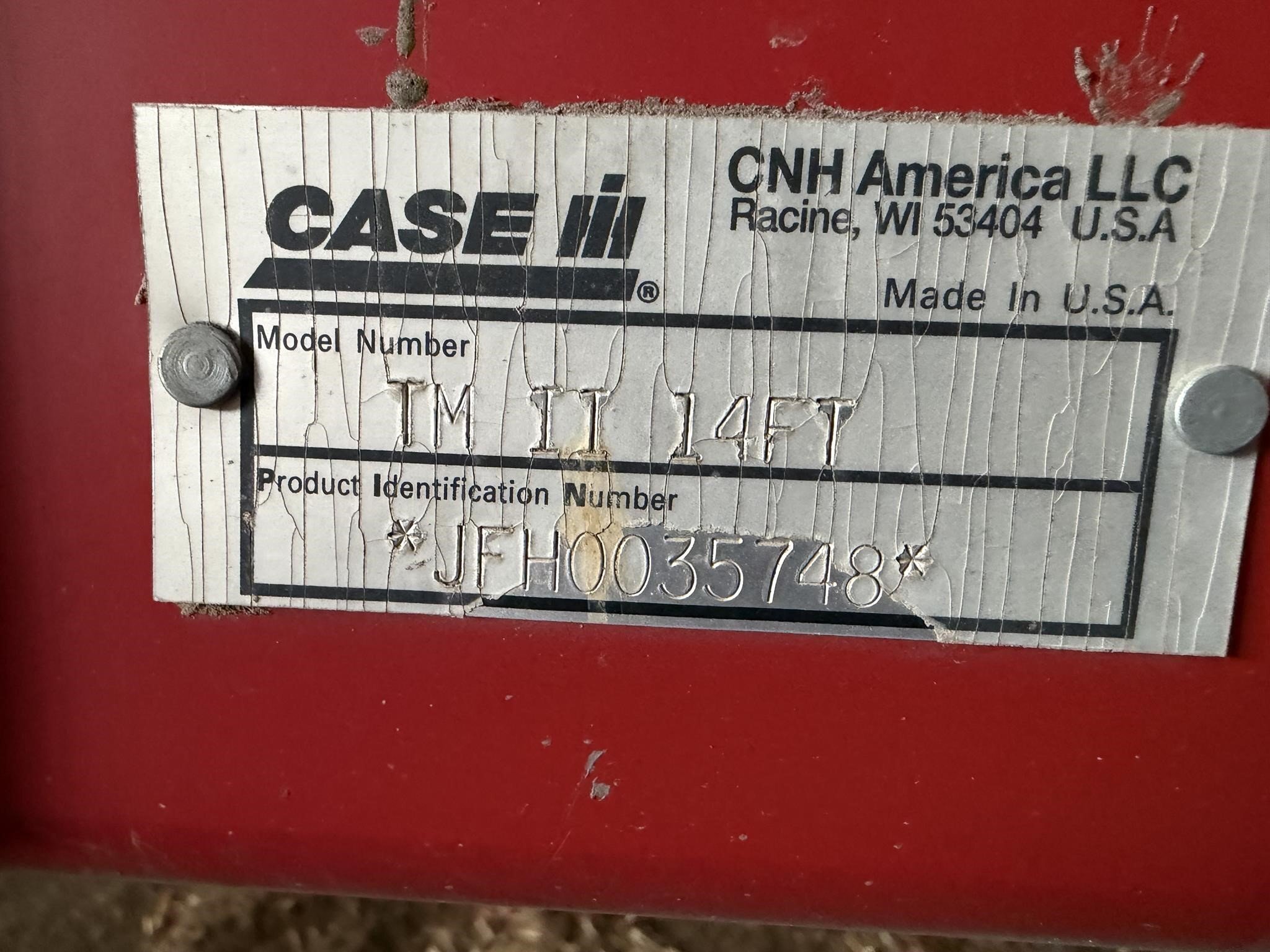 2008 Case IH Tigermate II Field Cultivator