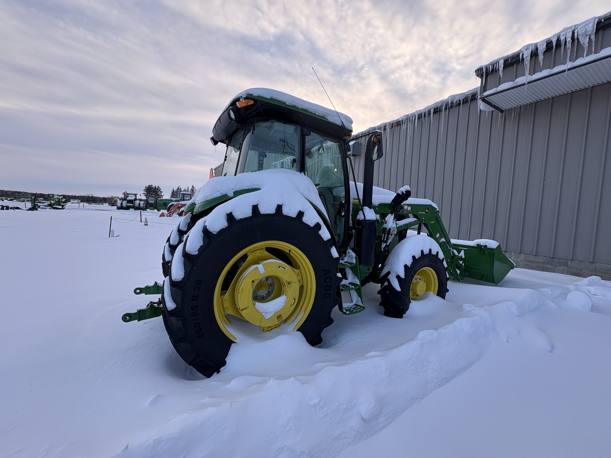 2020 John Deere 6135E Tractor