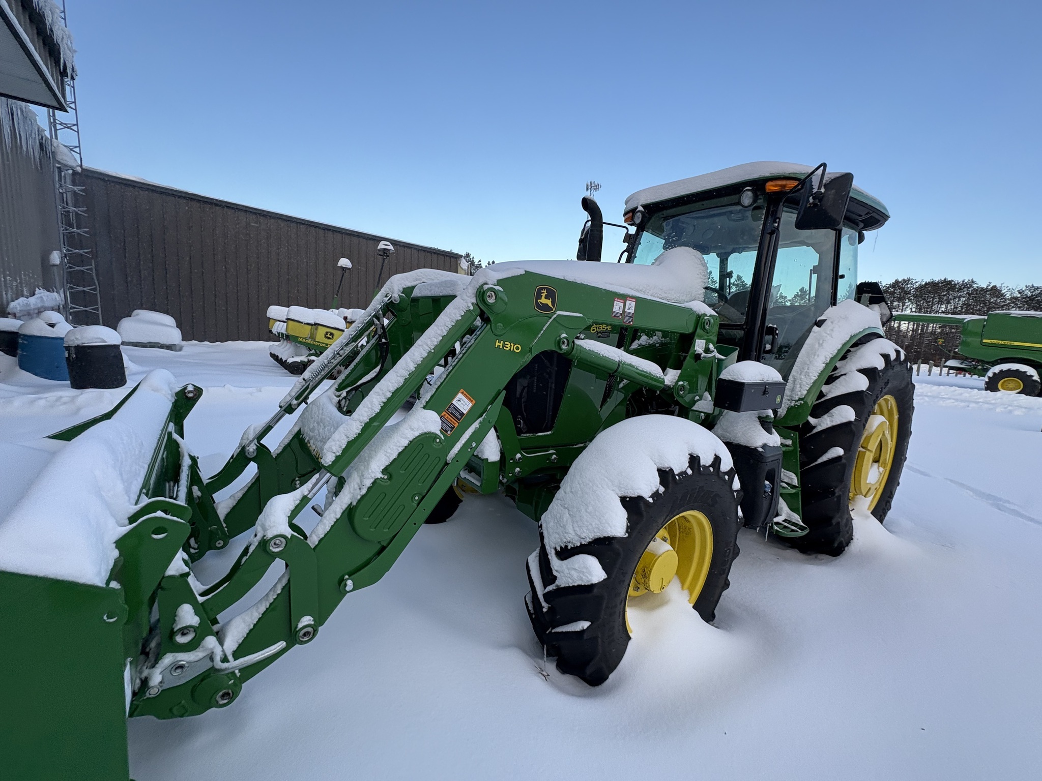 2020 John Deere 6135E Tractor