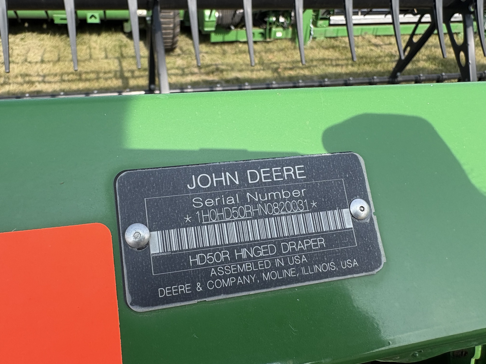 2022 John Deere HD50R Platform
