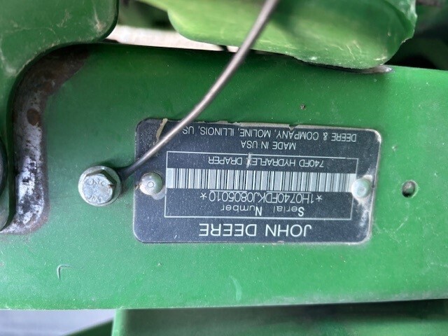 2019 John Deere 740FD Platform